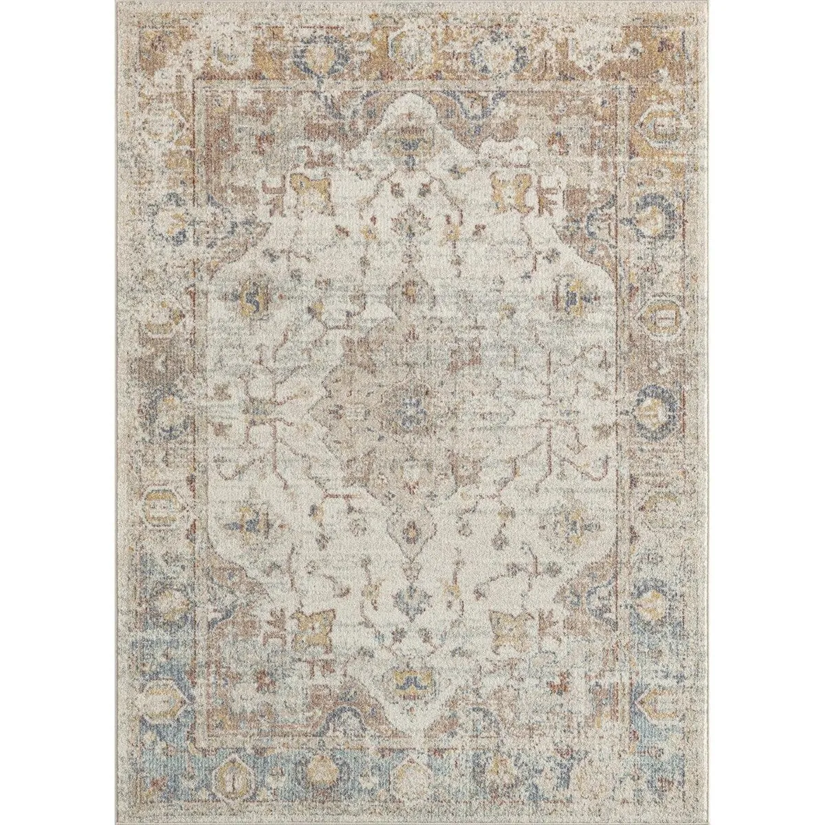 Luxe Weavers Floral Medium Pile Area Rug. Indoor Carpet
