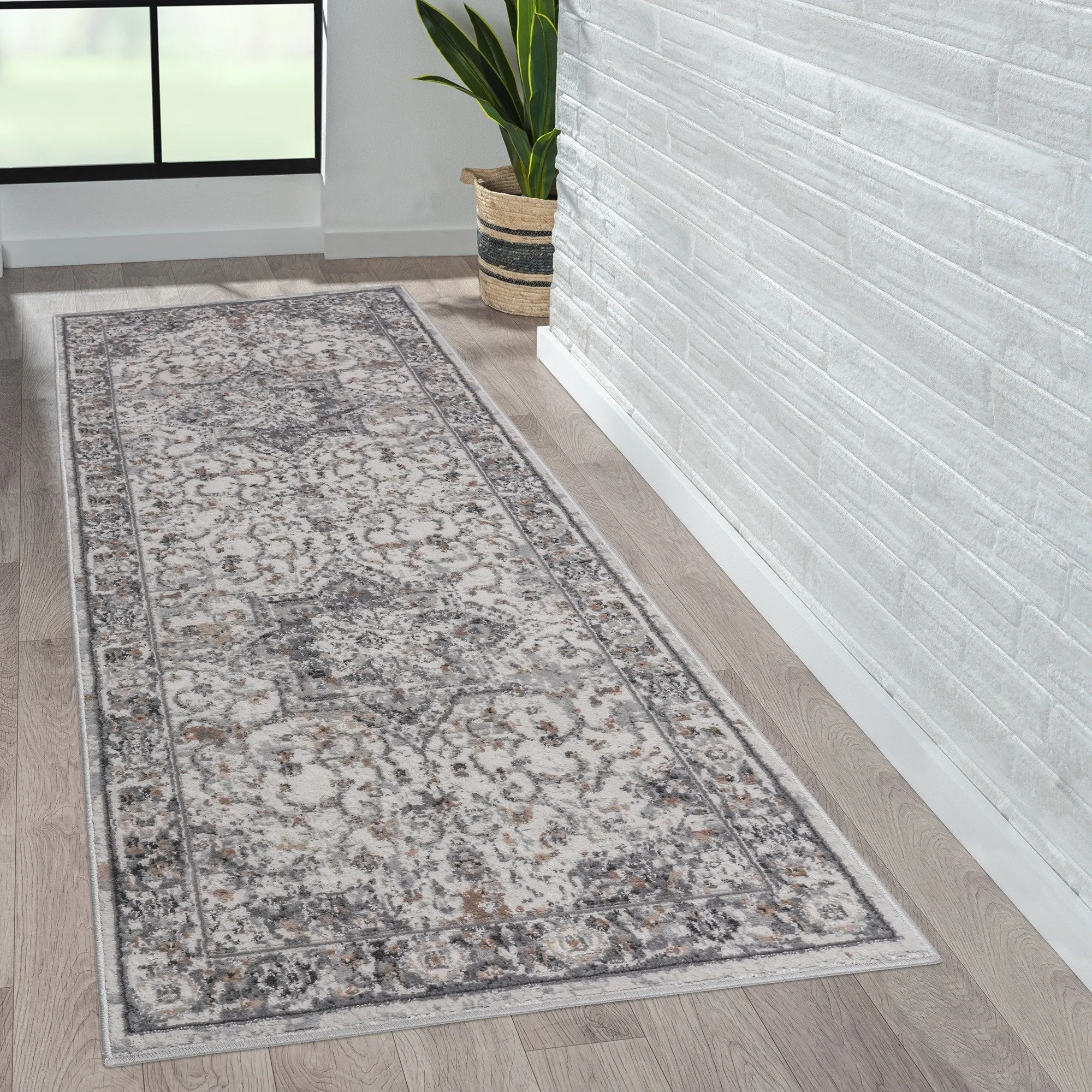 Madison Park Molly Medallion Woven Area Rug