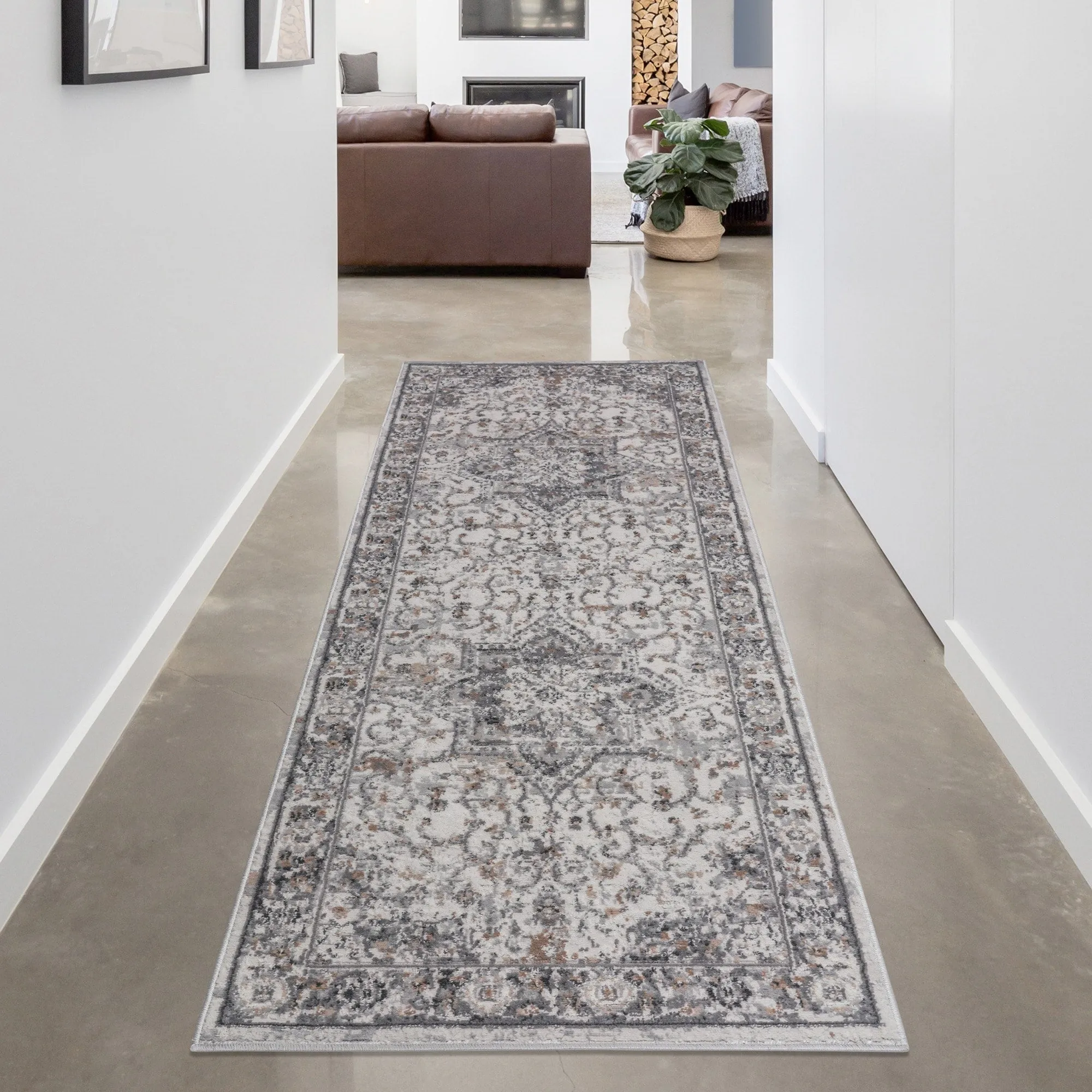 Madison Park Molly Medallion Woven Area Rug