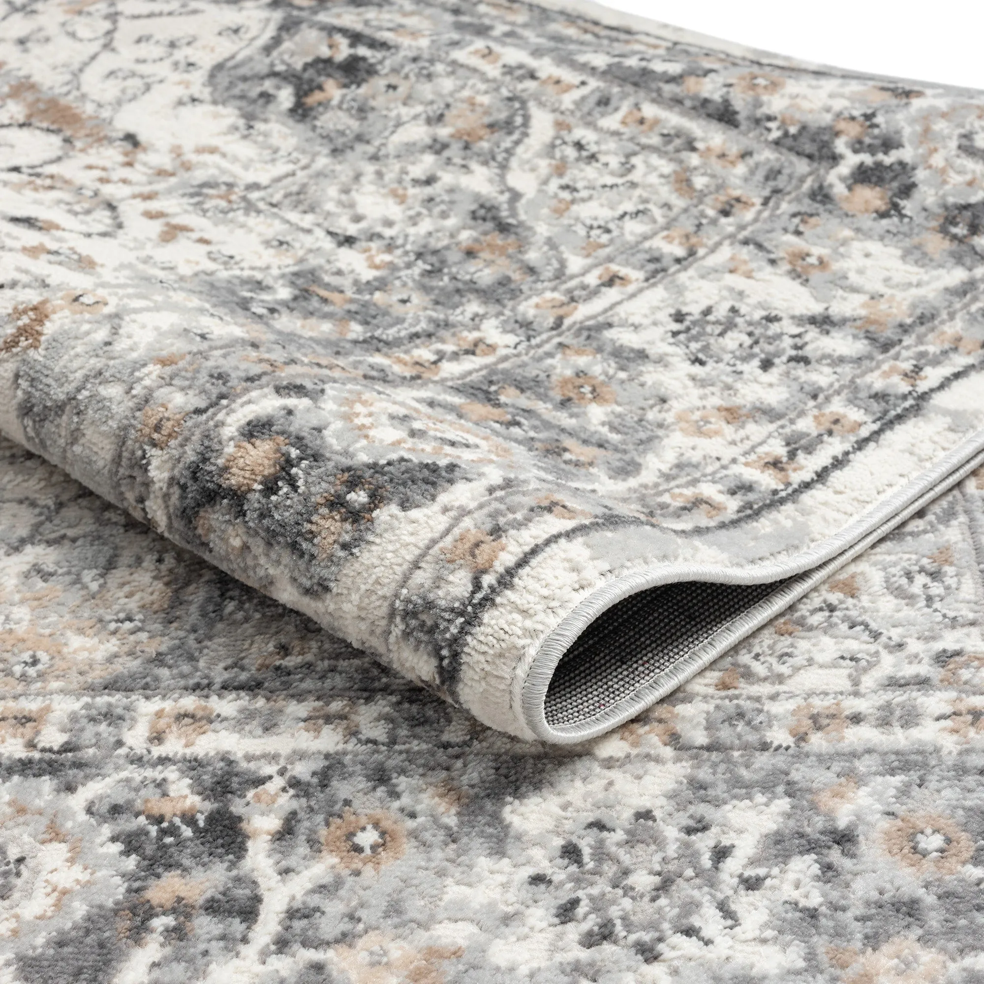 Madison Park Molly Medallion Woven Area Rug