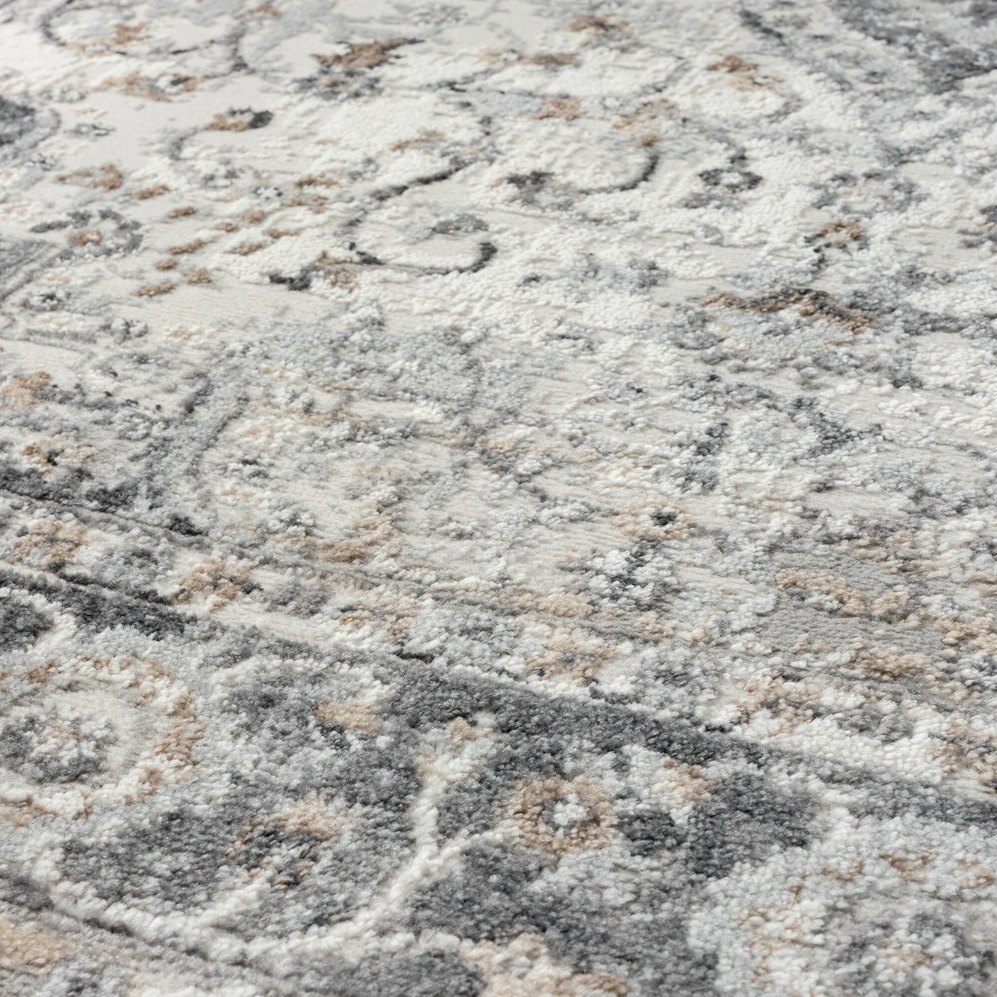 Madison Park Molly Medallion Woven Area Rug
