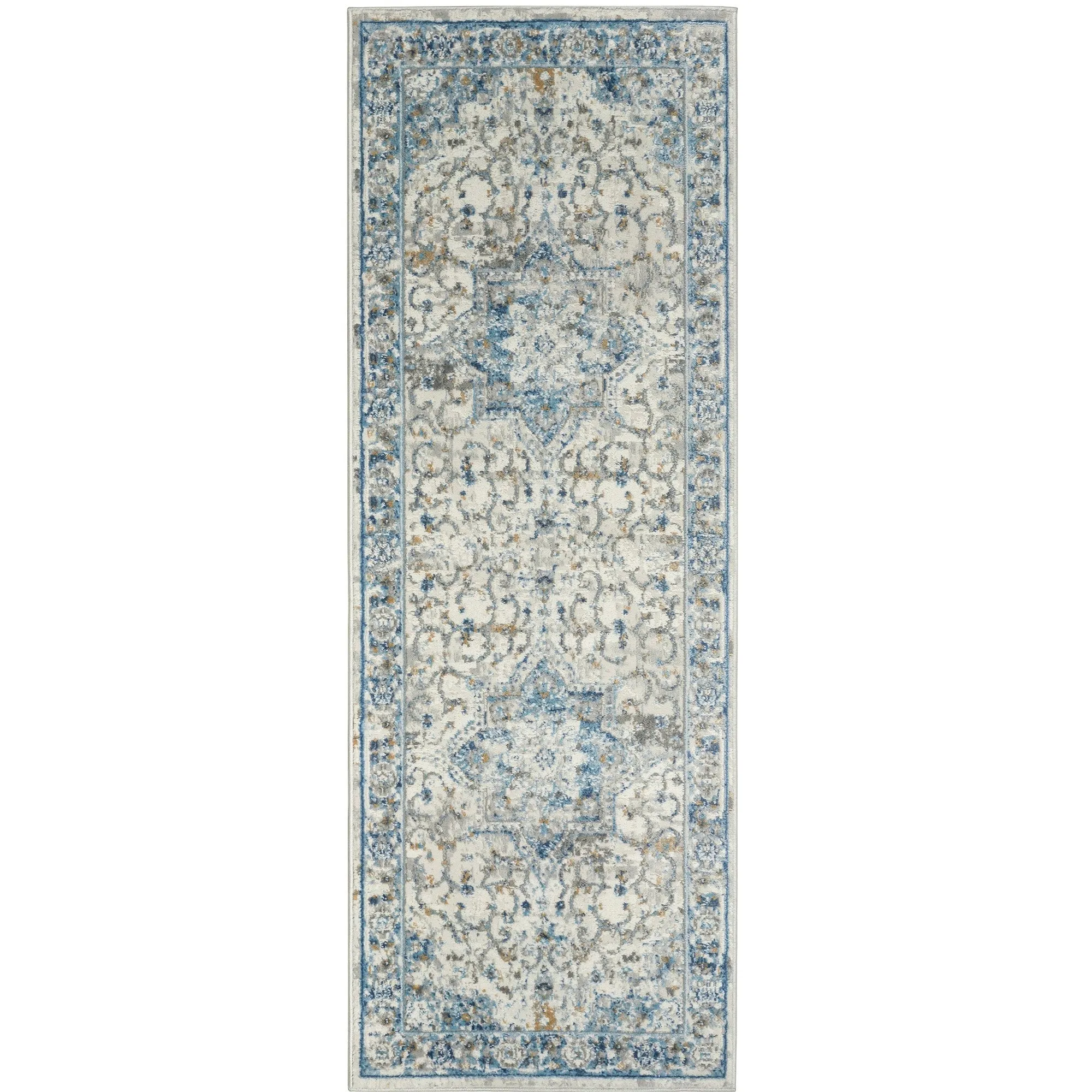 Madison Park Molly Medallion Woven Area Rug