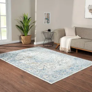 Madison Park Molly Medallion Woven Area Rug