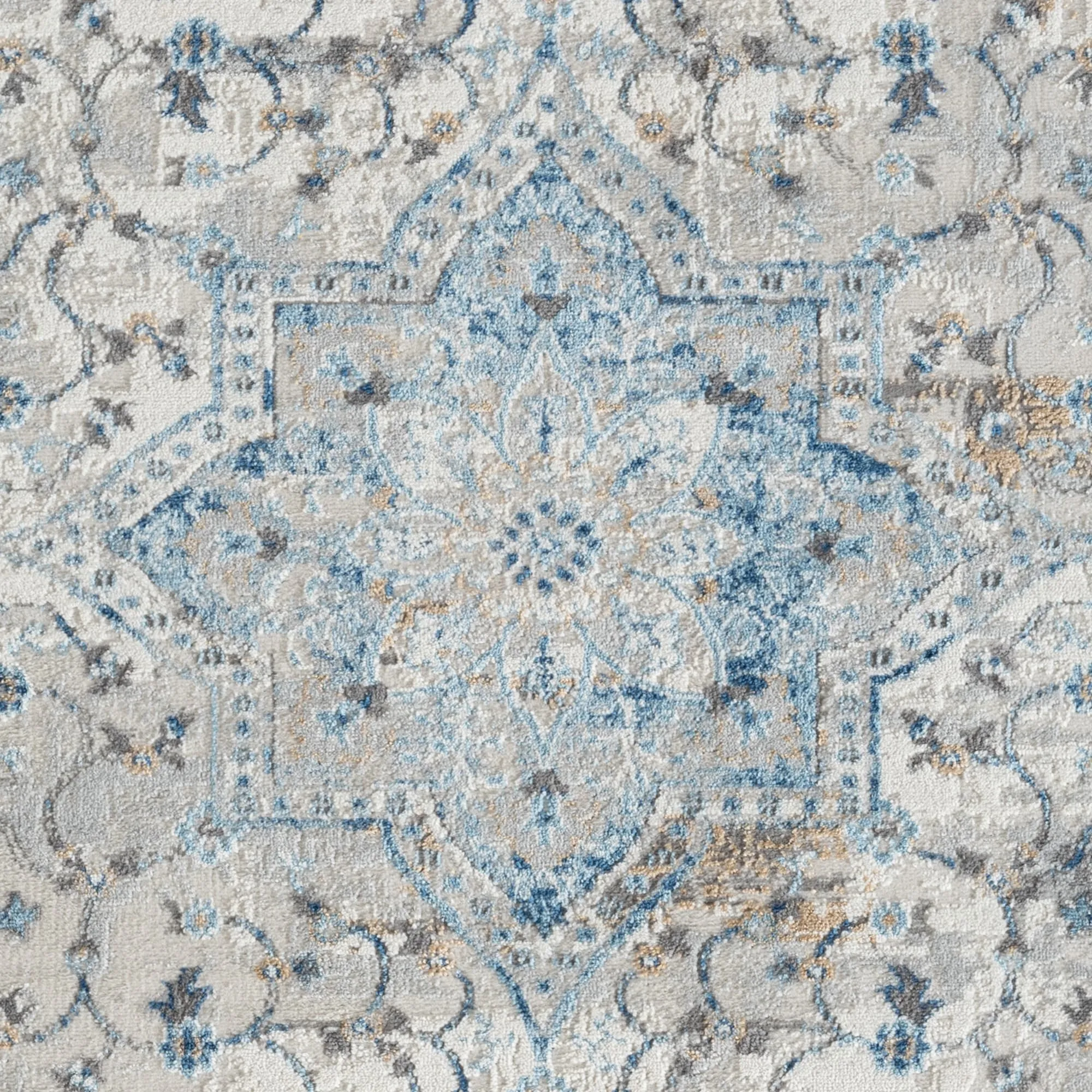 Madison Park Molly Medallion Woven Area Rug