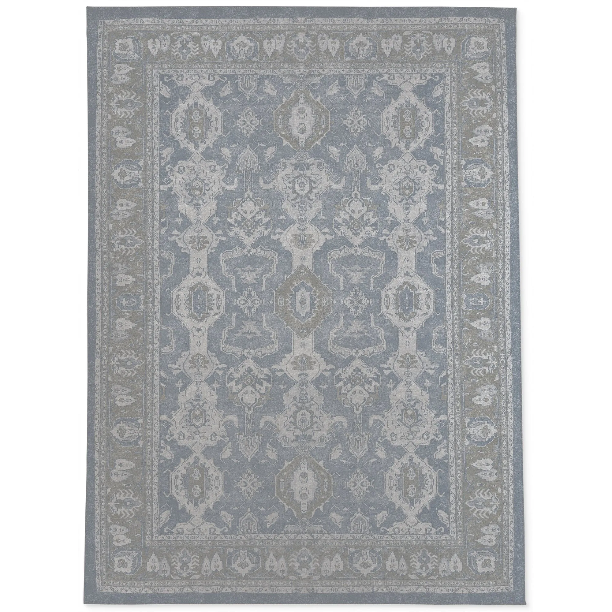 MAHAL LIGHT BLUE Outdoor Rug By Kavka Designs