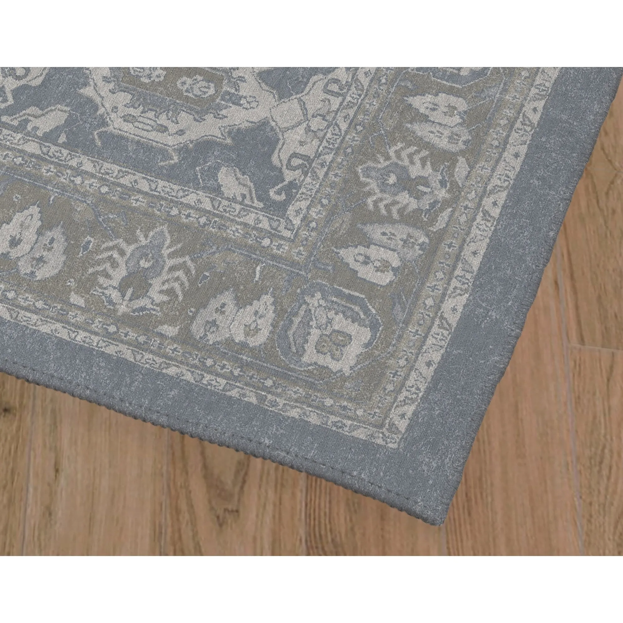 MAHAL LIGHT BLUE Outdoor Rug By Kavka Designs
