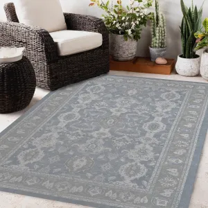 MAHAL LIGHT BLUE Outdoor Rug By Kavka Designs