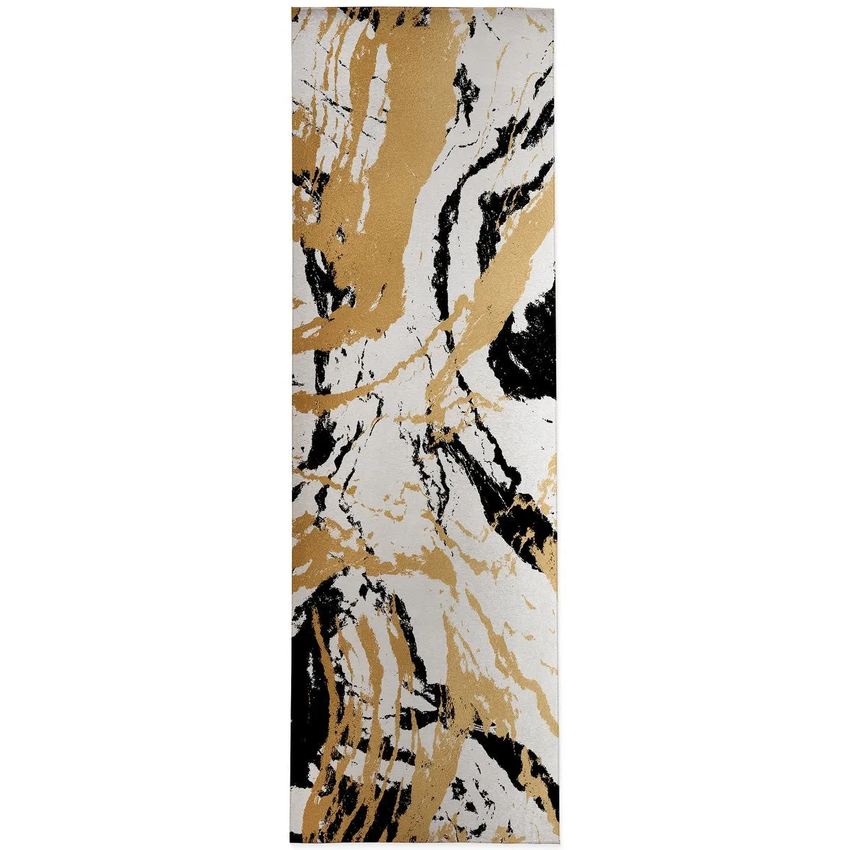 Marbled Modern Print Low Pile Area Rug by Kavka Designs