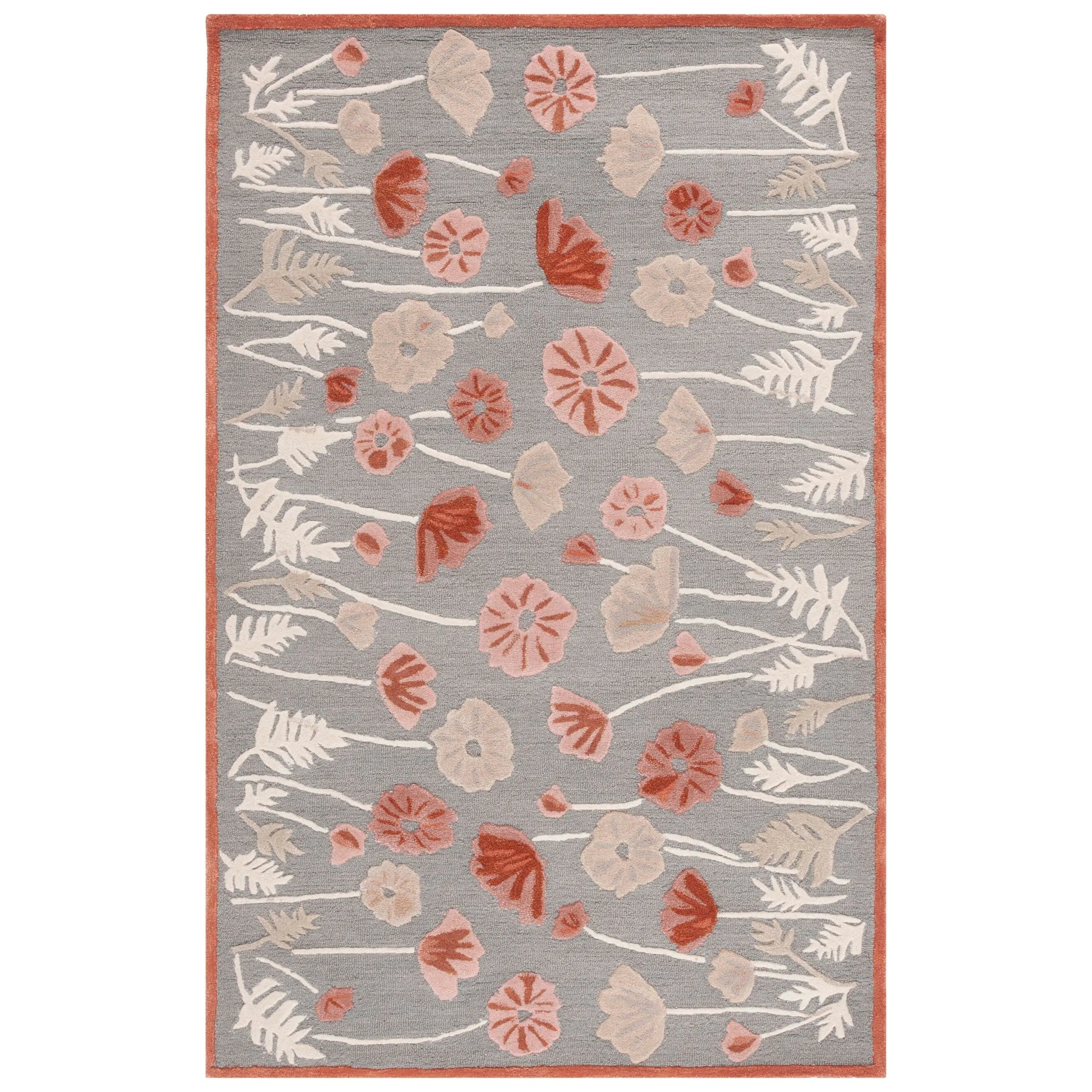 Martha Stewart by SAFAVIEH Poppy Glossary Wool/ Viscose Rug