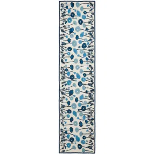 Martha Stewart by SAFAVIEH Poppy Glossary Wool/ Viscose Rug