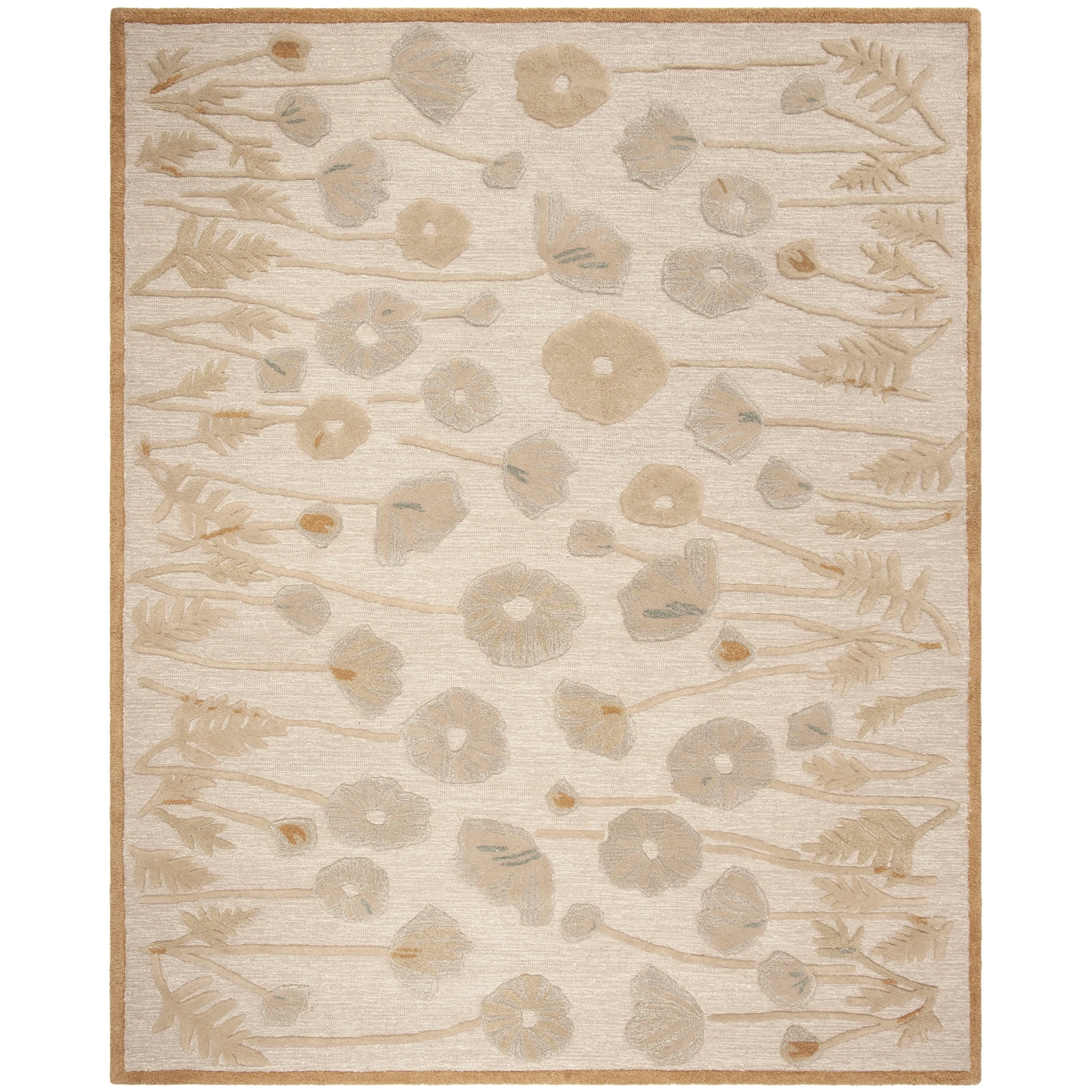 Martha Stewart by SAFAVIEH Poppy Glossary Wool/ Viscose Rug
