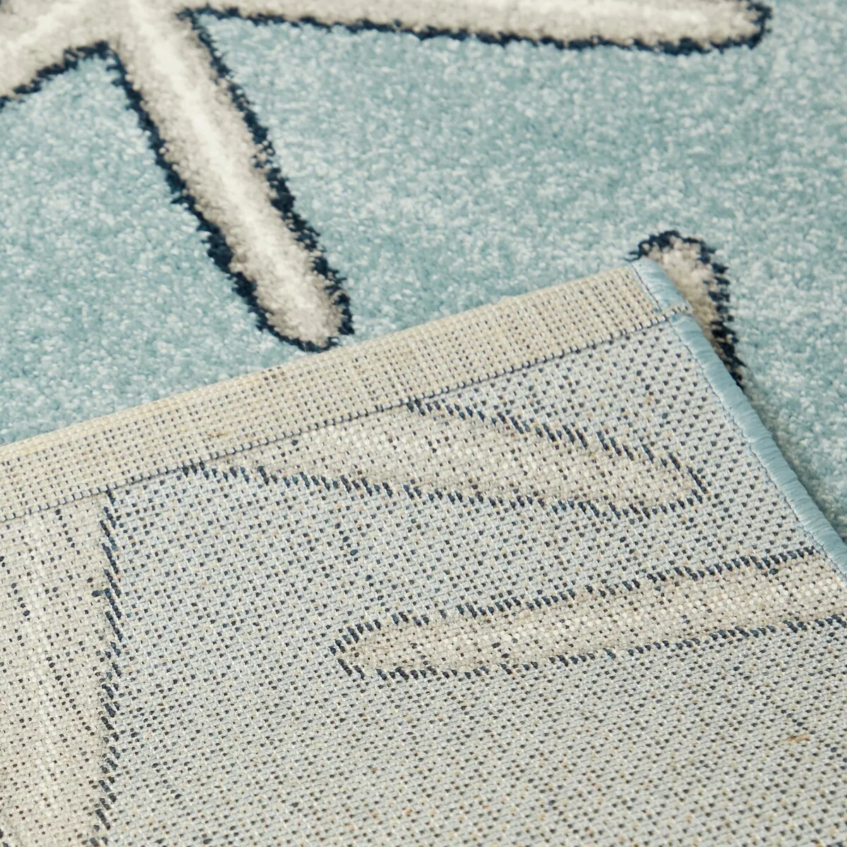 Massau Coastal Starfish Area Rug