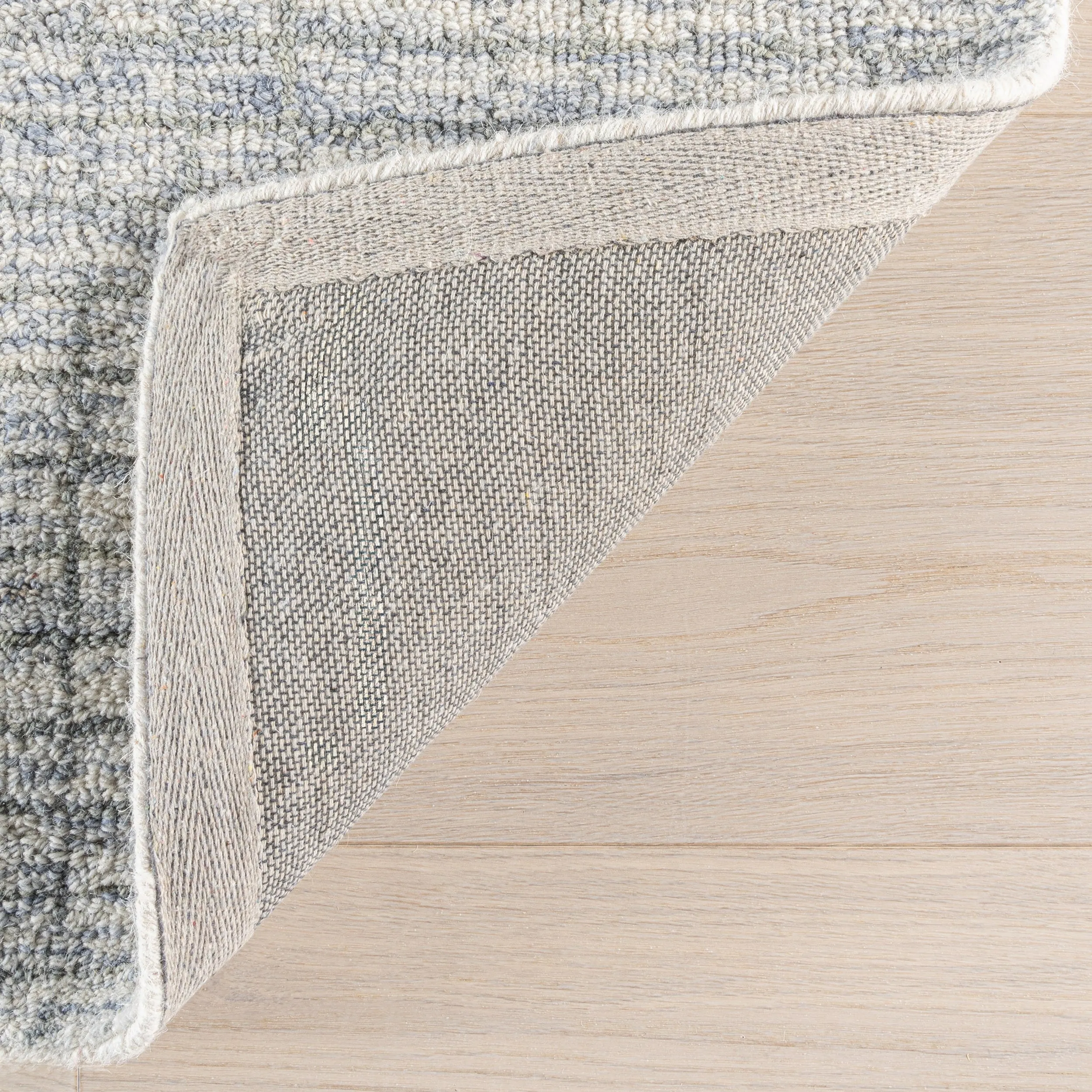 Melrose Checked Wool Area Rug