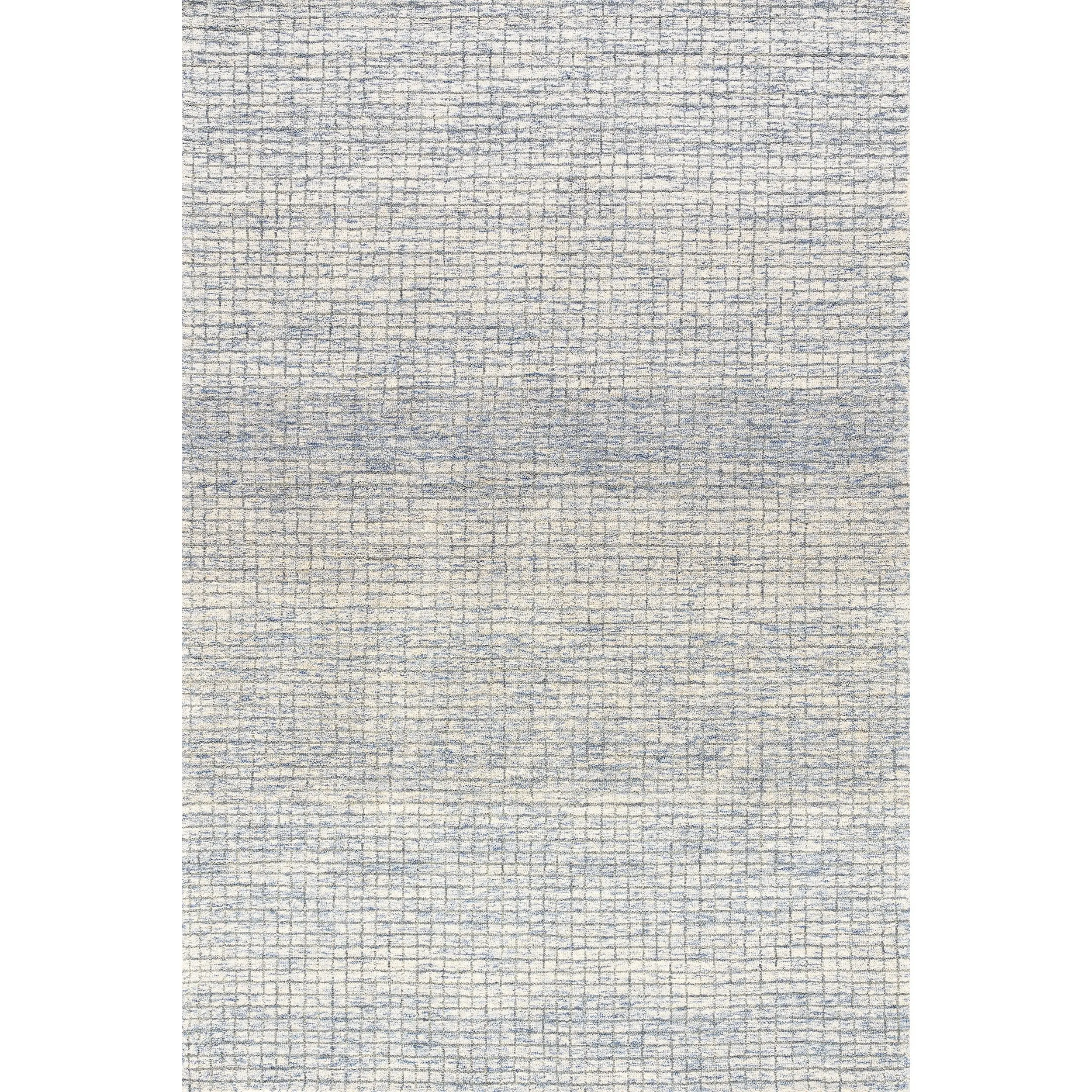Melrose Checked Wool Area Rug