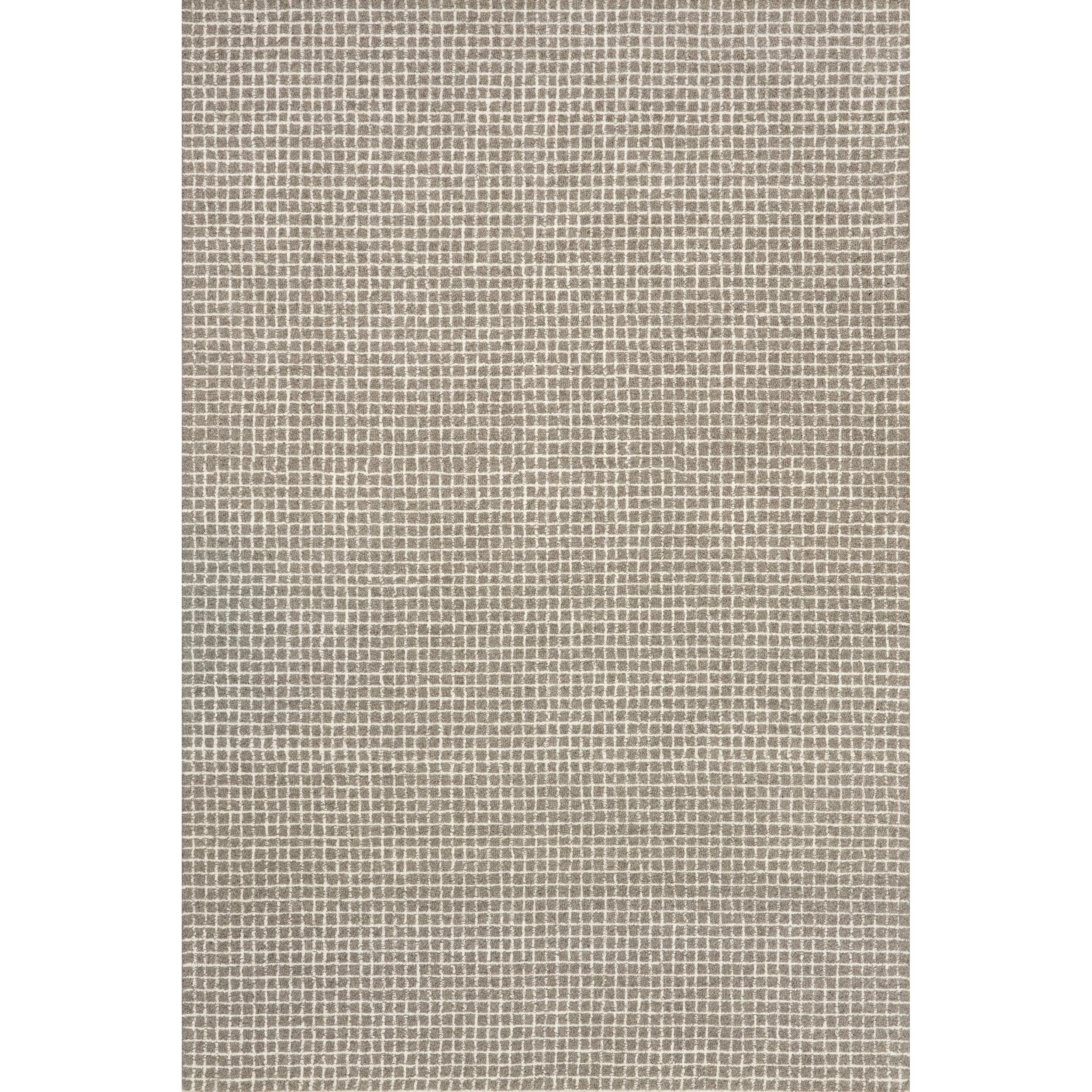 Melrose Checked Wool Area Rug