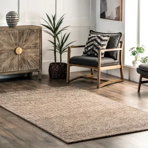 Melrose Checked Wool Area Rug