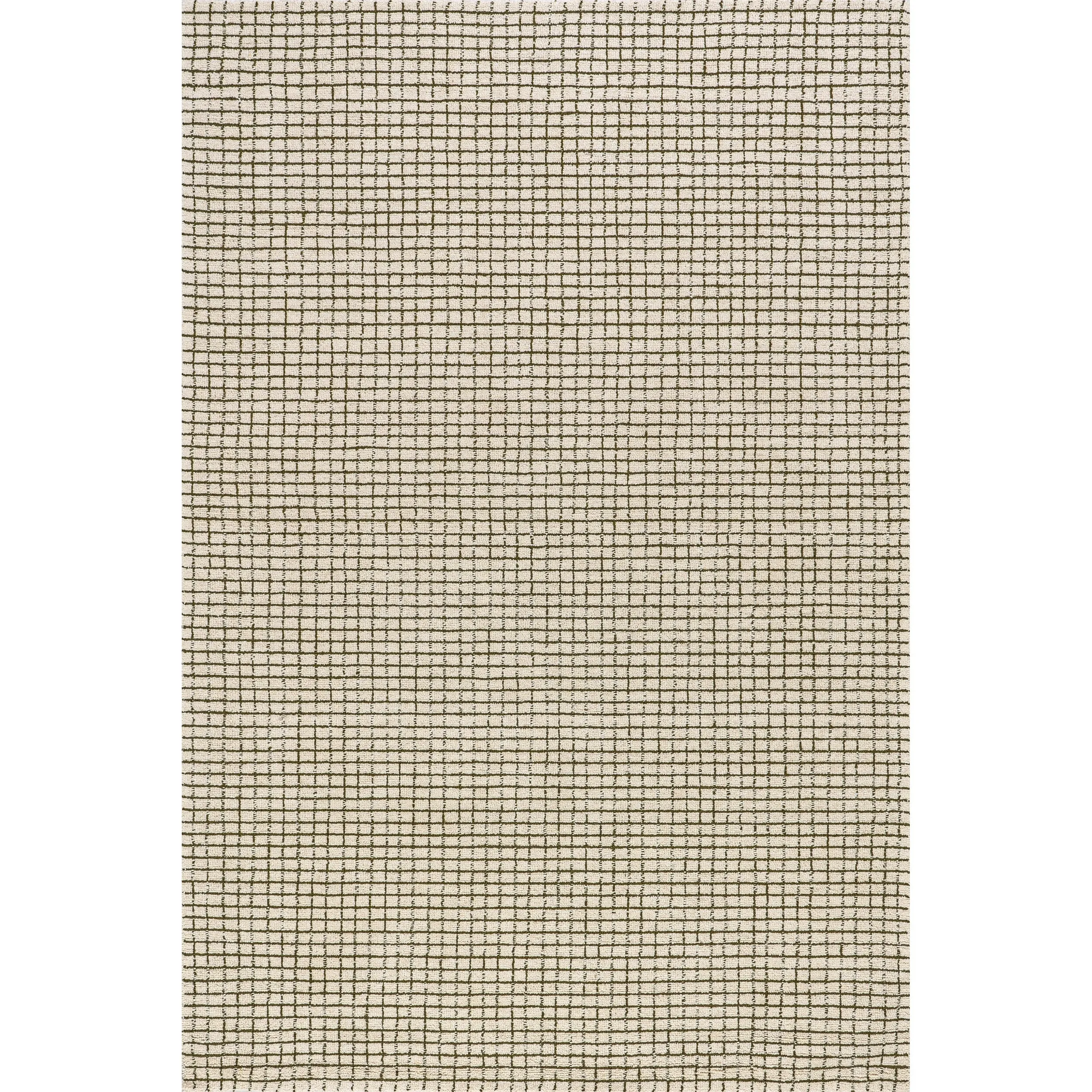 Melrose Checked Wool Area Rug