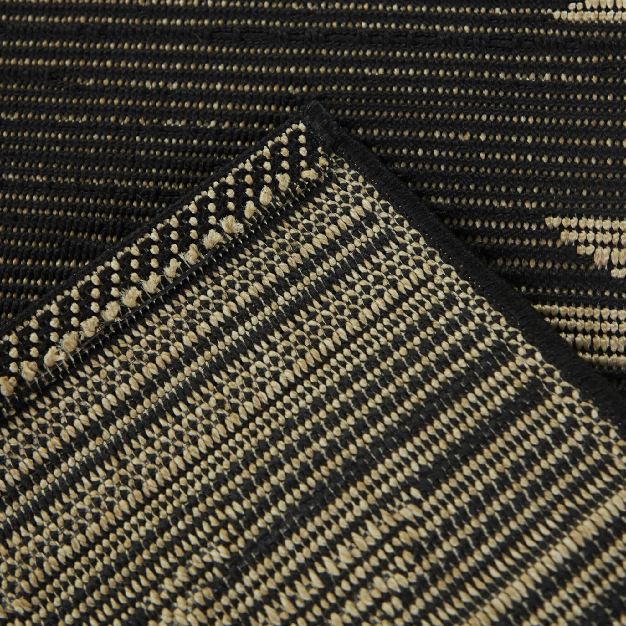 Merieme Art Deco Border Modern Indoor/ Outdoor Area Rug
