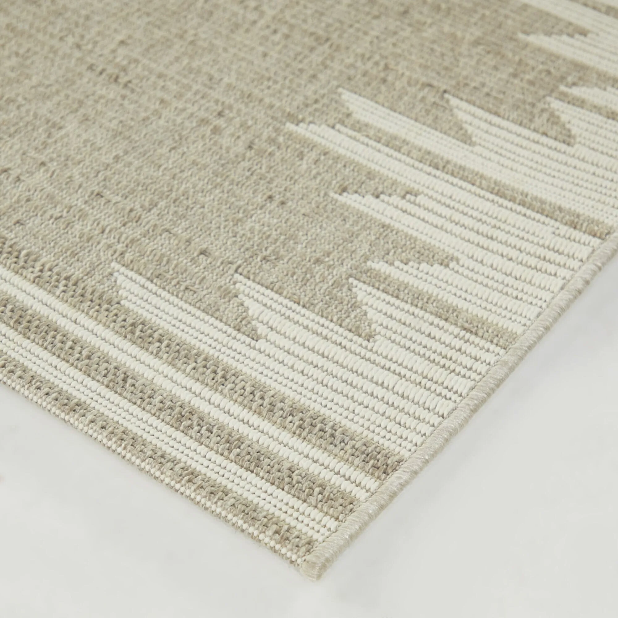 Merieme Art Deco Border Modern Indoor/ Outdoor Area Rug