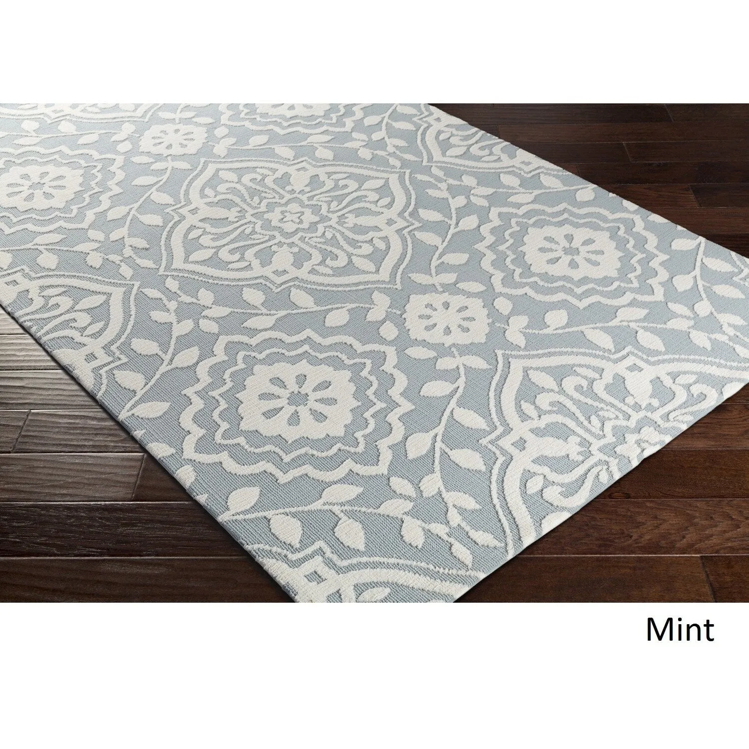 Meticulously Woven Flood Polyester Rug