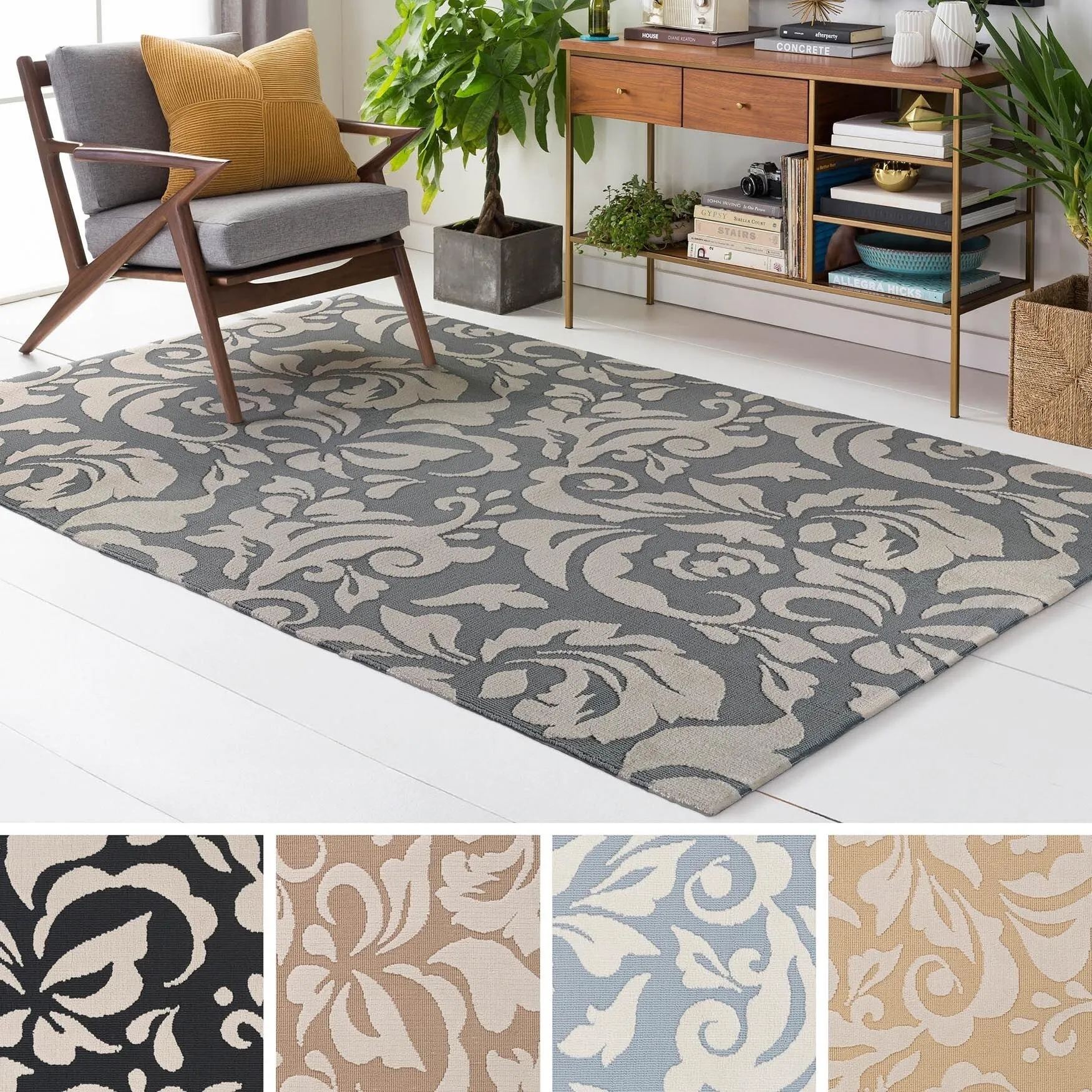 Meticulously Woven Fosse Polyester Rug