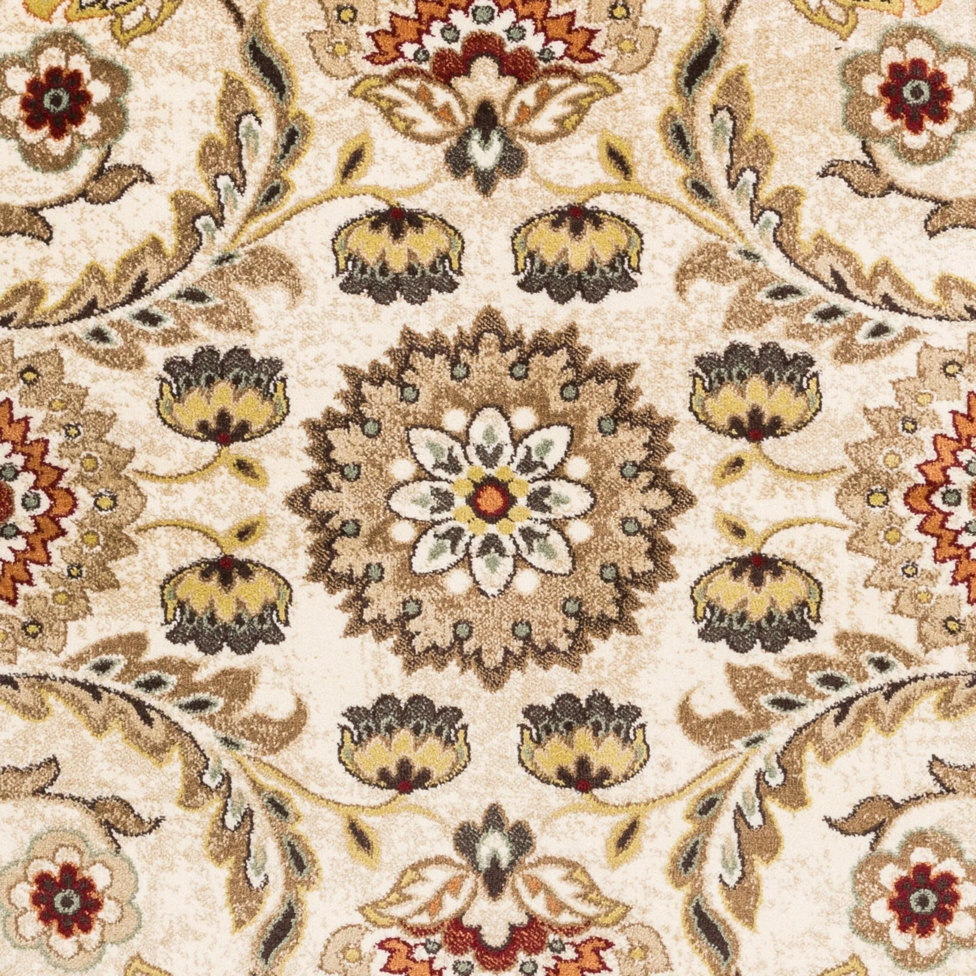 Meticulously Woven Pan Rug