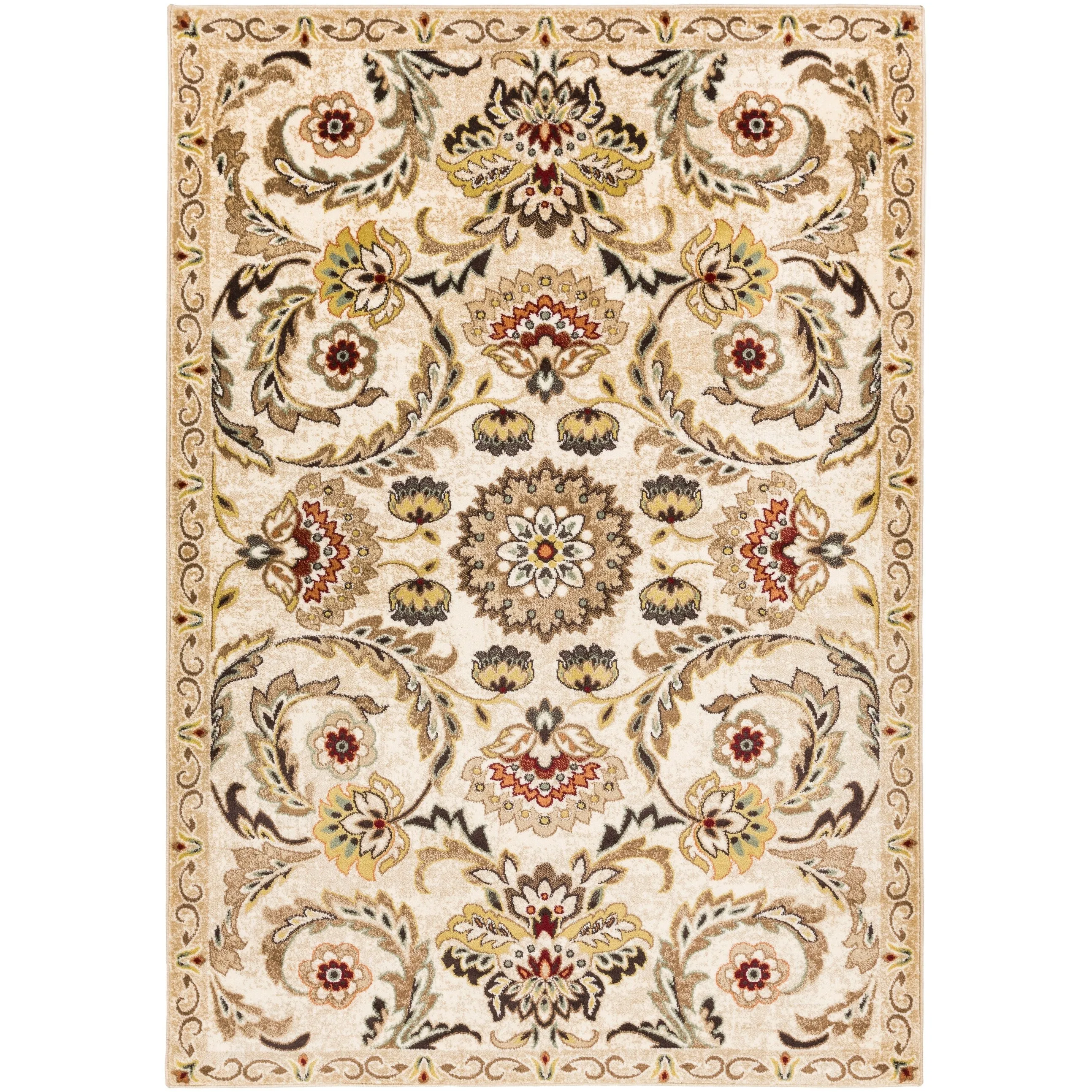 Meticulously Woven Pan Rug