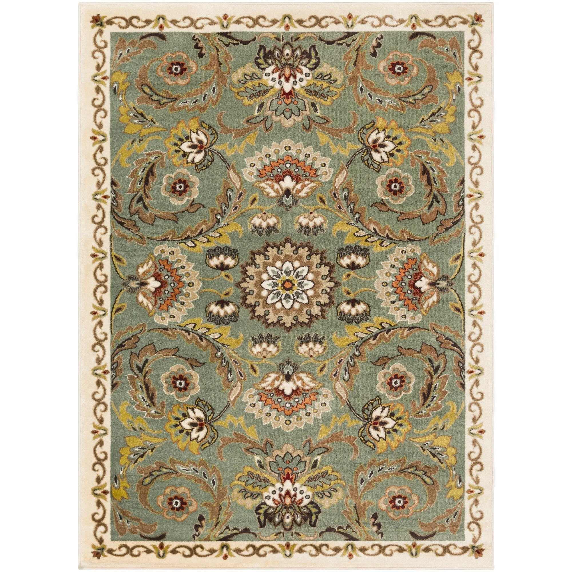 Meticulously Woven Pan Rug