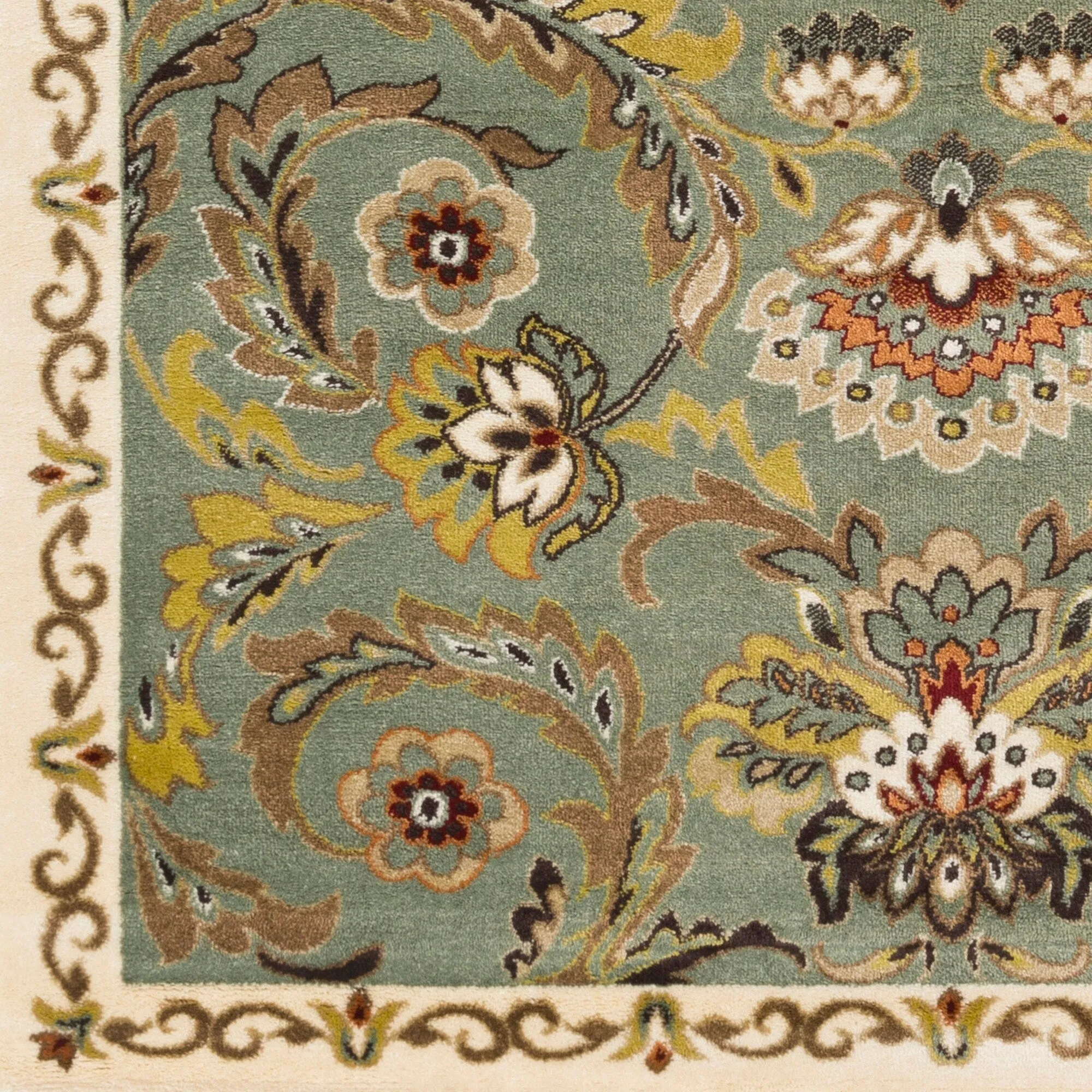 Meticulously Woven Pan Rug