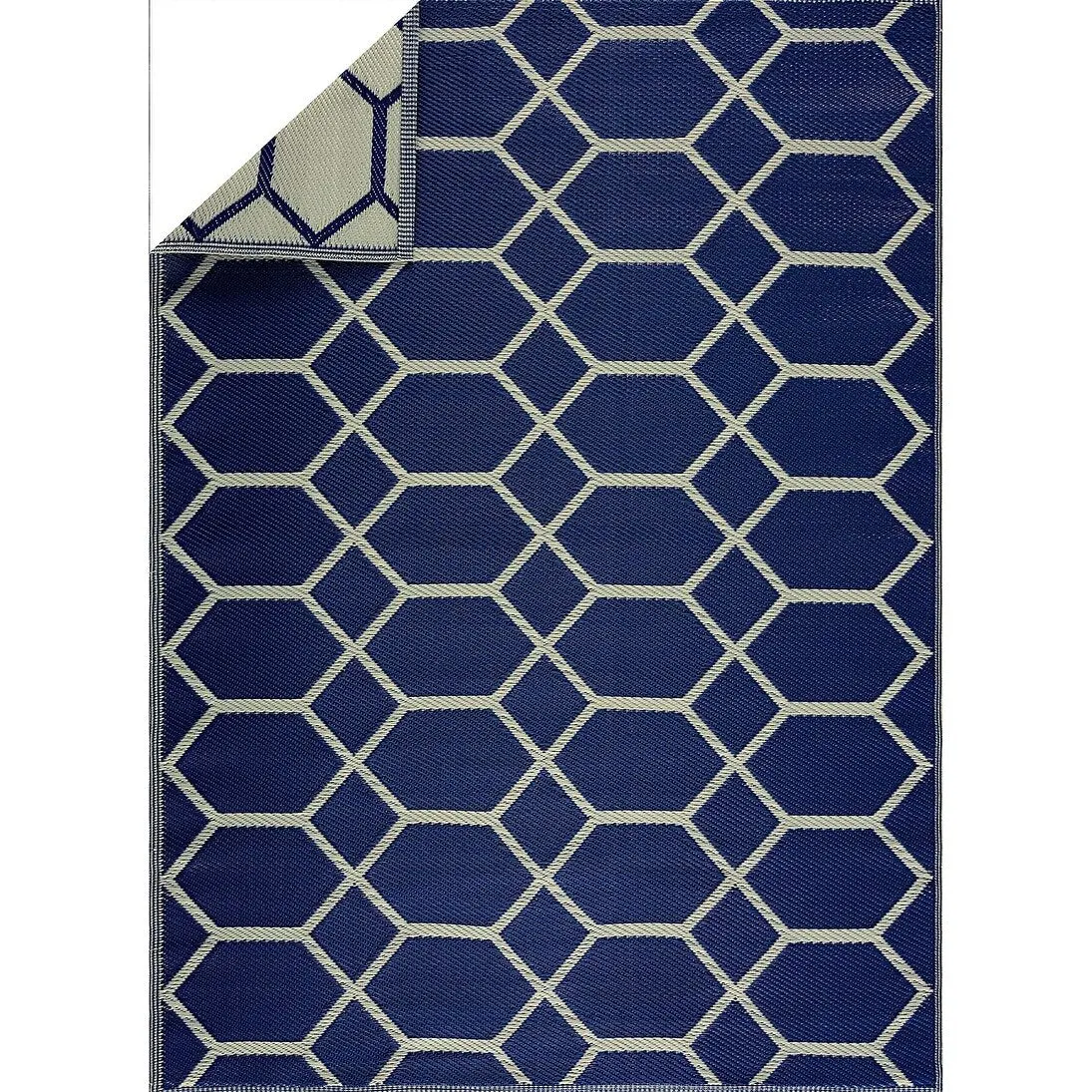 Miami Lightweight Reversible Recycled Plastic Outdoor Floor Mat/Rug