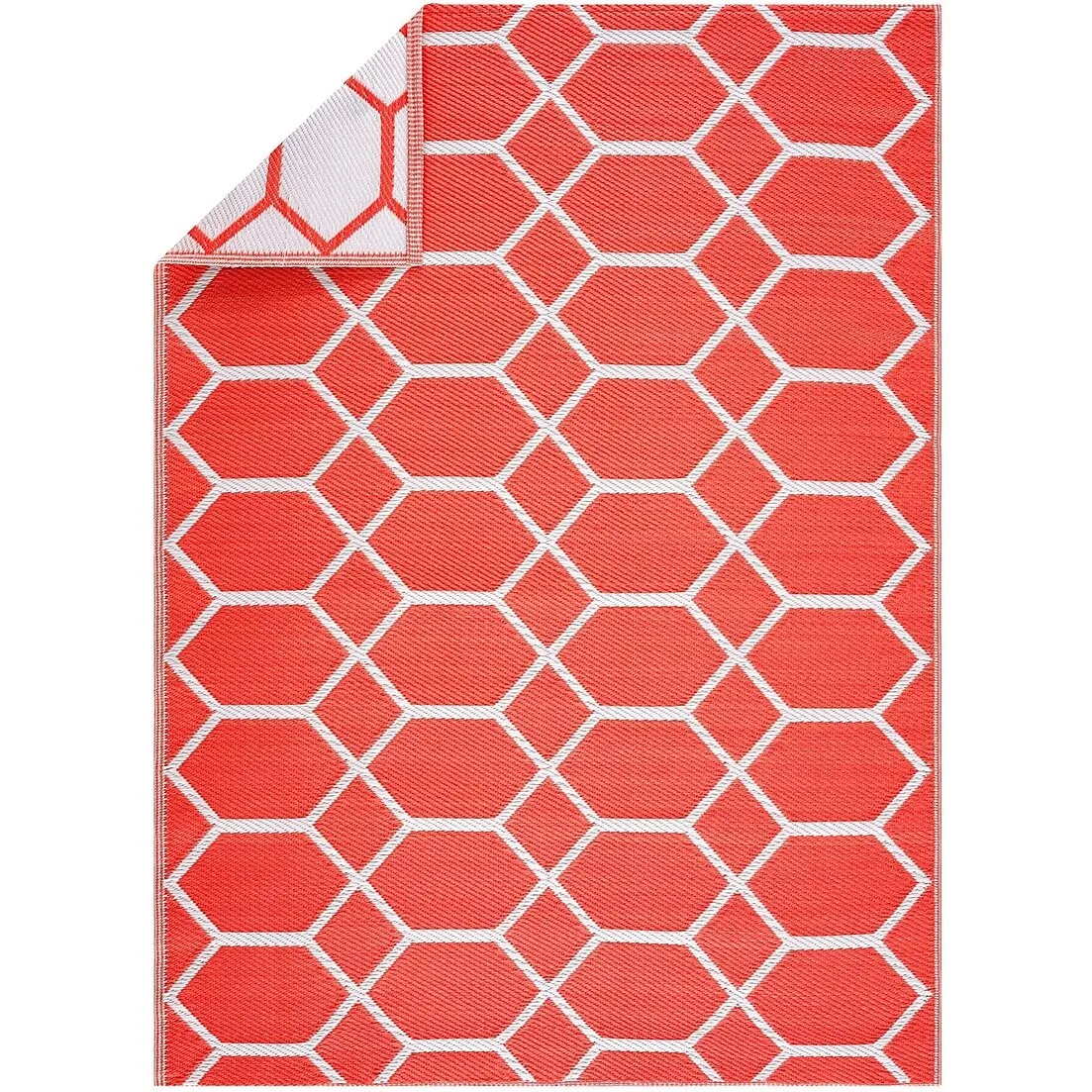 Miami Lightweight Reversible Recycled Plastic Outdoor Floor Mat/Rug