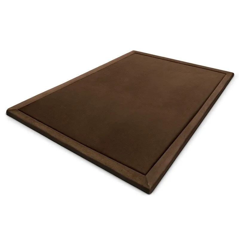 MICRODRY Cushioned Modern Memory Foam Area Rug with Built in Rug Pad - Easy Clean - Stain & Fade Resistant. 5' x 7'