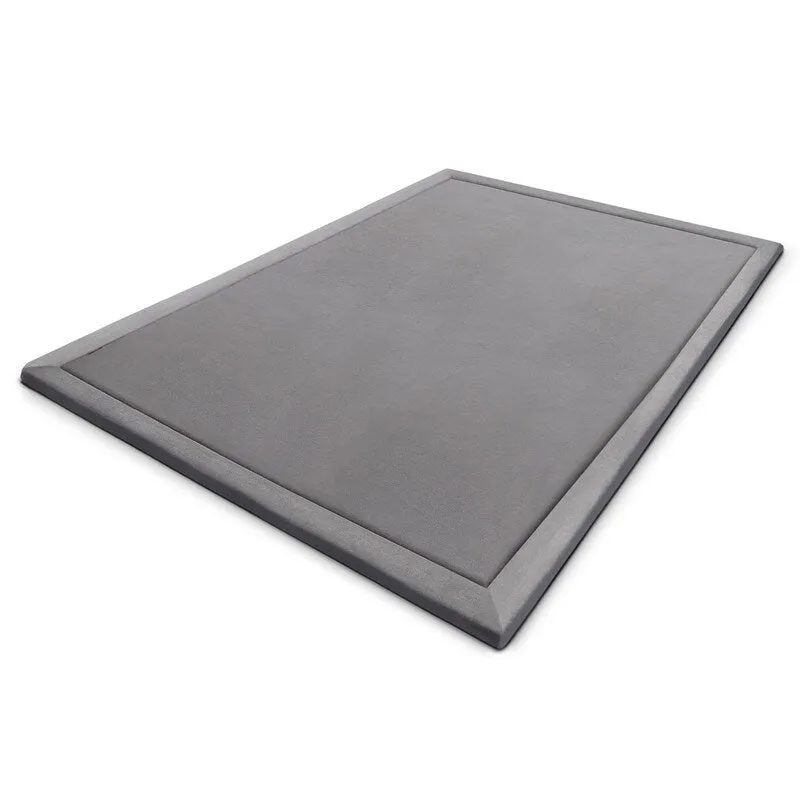 MICRODRY Cushioned Modern Memory Foam Area Rug with Built in Rug Pad - Easy Clean - Stain & Fade Resistant. 5' x 7'