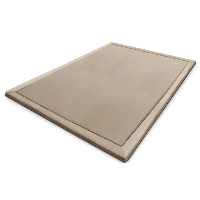 MICRODRY Cushioned Modern Memory Foam Area Rug with Built in Rug Pad - Easy Clean - Stain & Fade Resistant. 5' x 7'