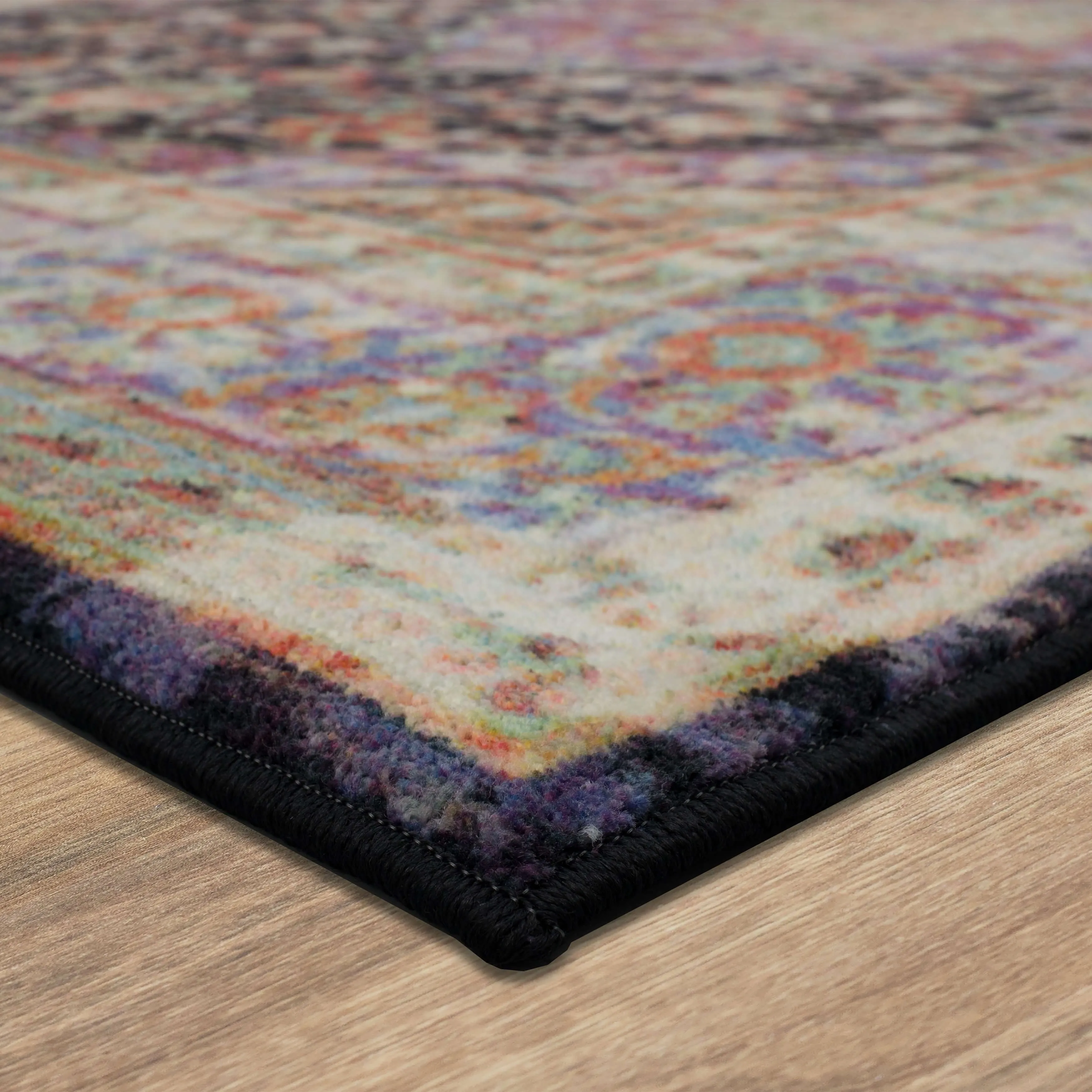 Mohawk Home Caspar Traditional Floral Medallion Area Rug
