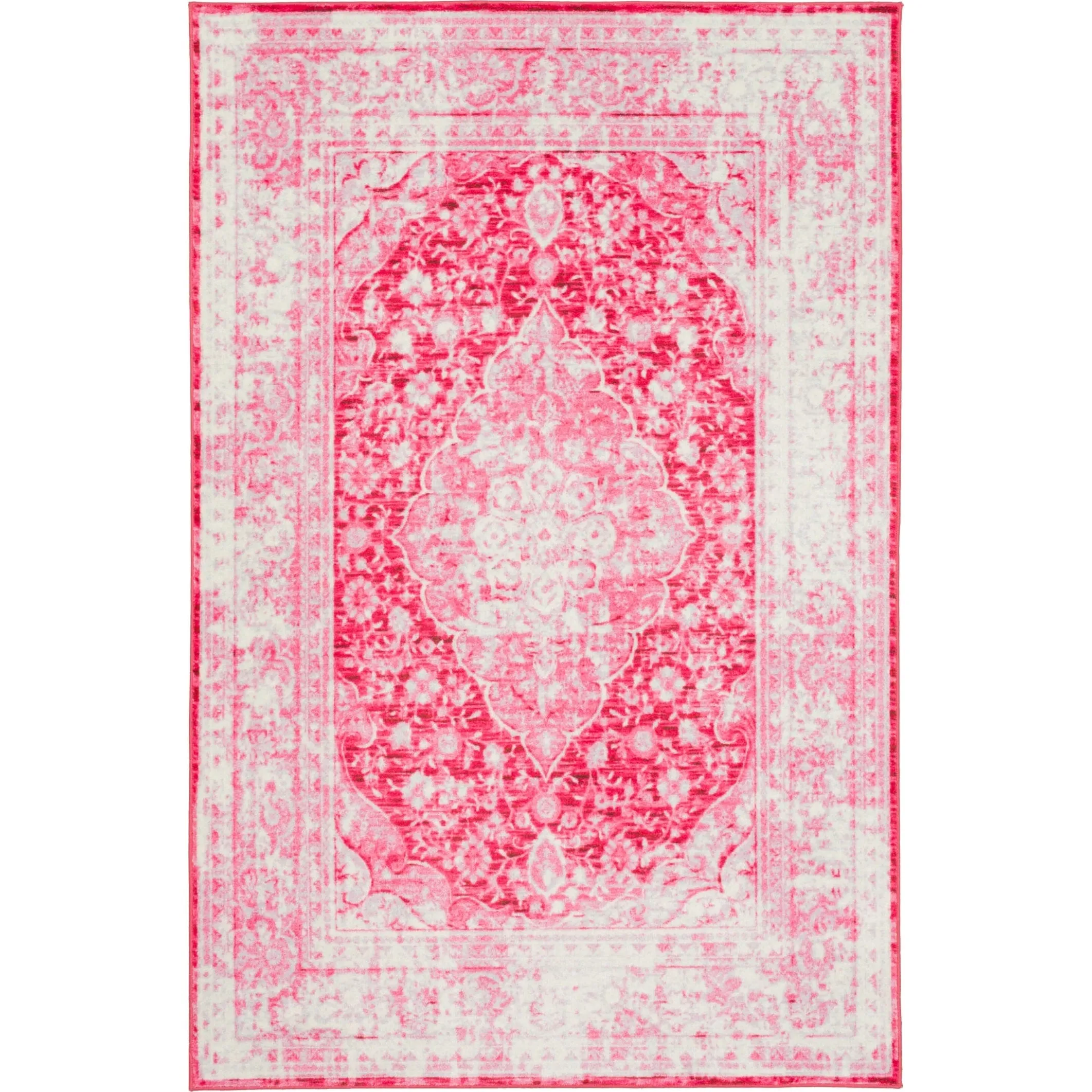 Mohawk Home Caspar Traditional Floral Medallion Area Rug