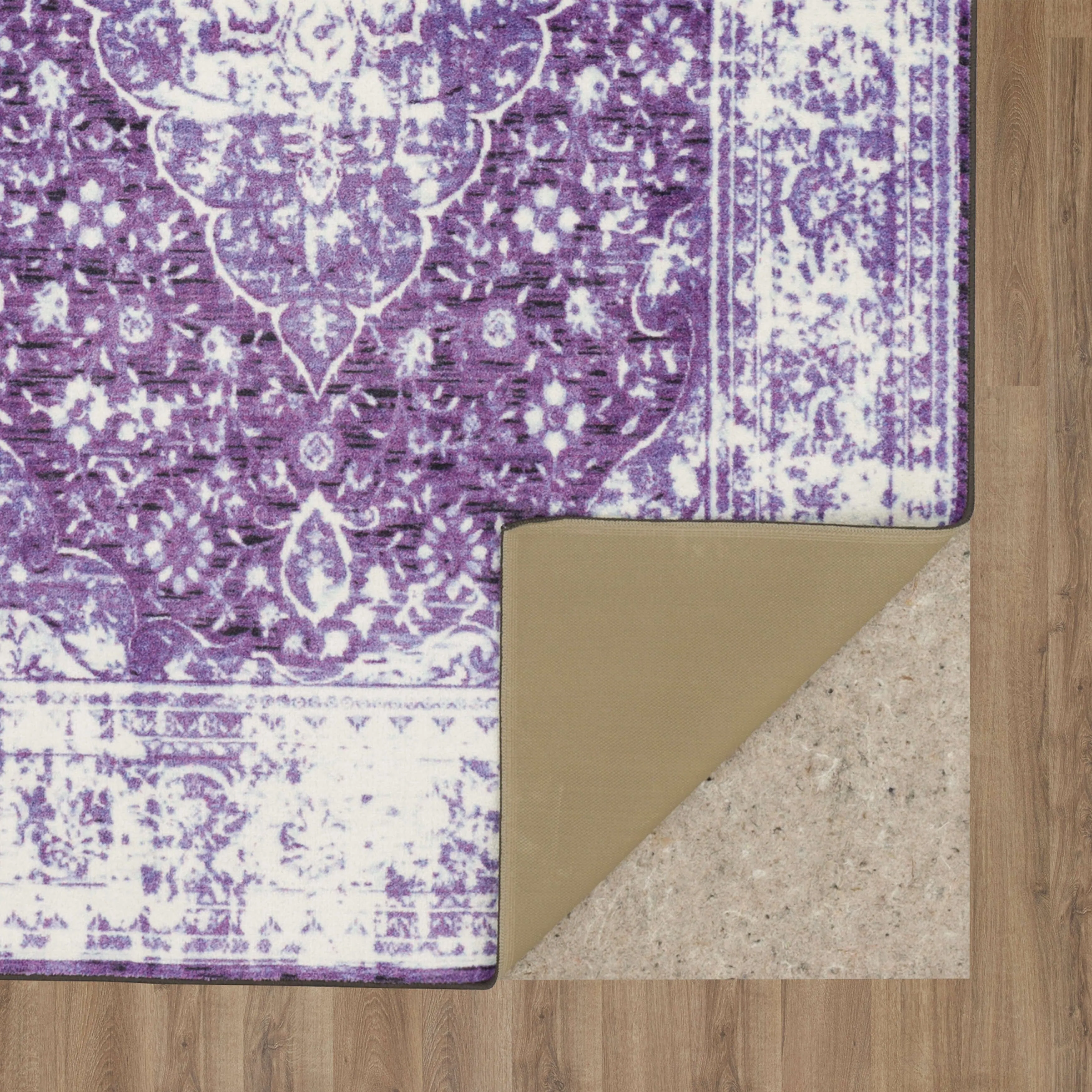 Mohawk Home Caspar Traditional Floral Medallion Area Rug