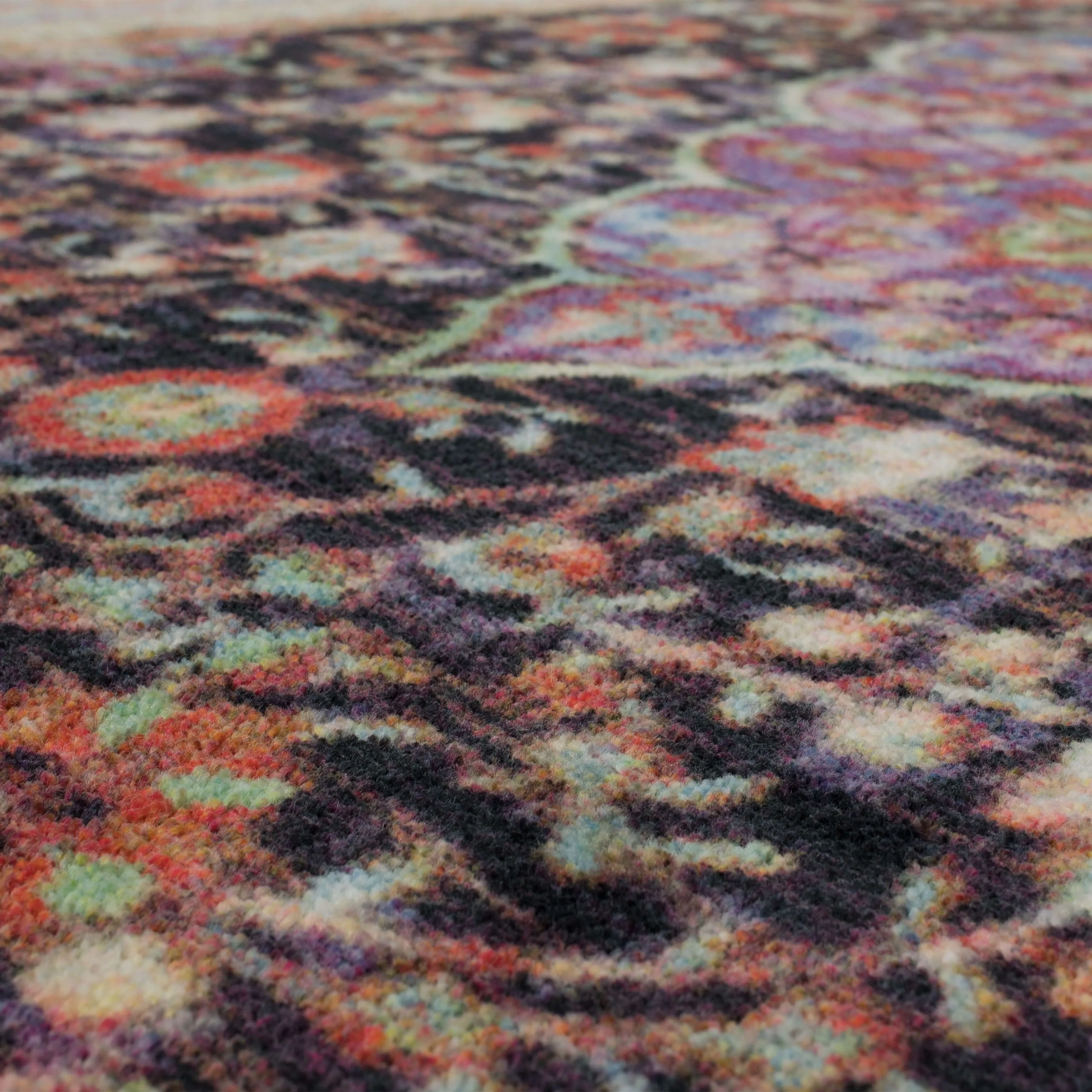 Mohawk Home Caspar Traditional Floral Medallion Area Rug
