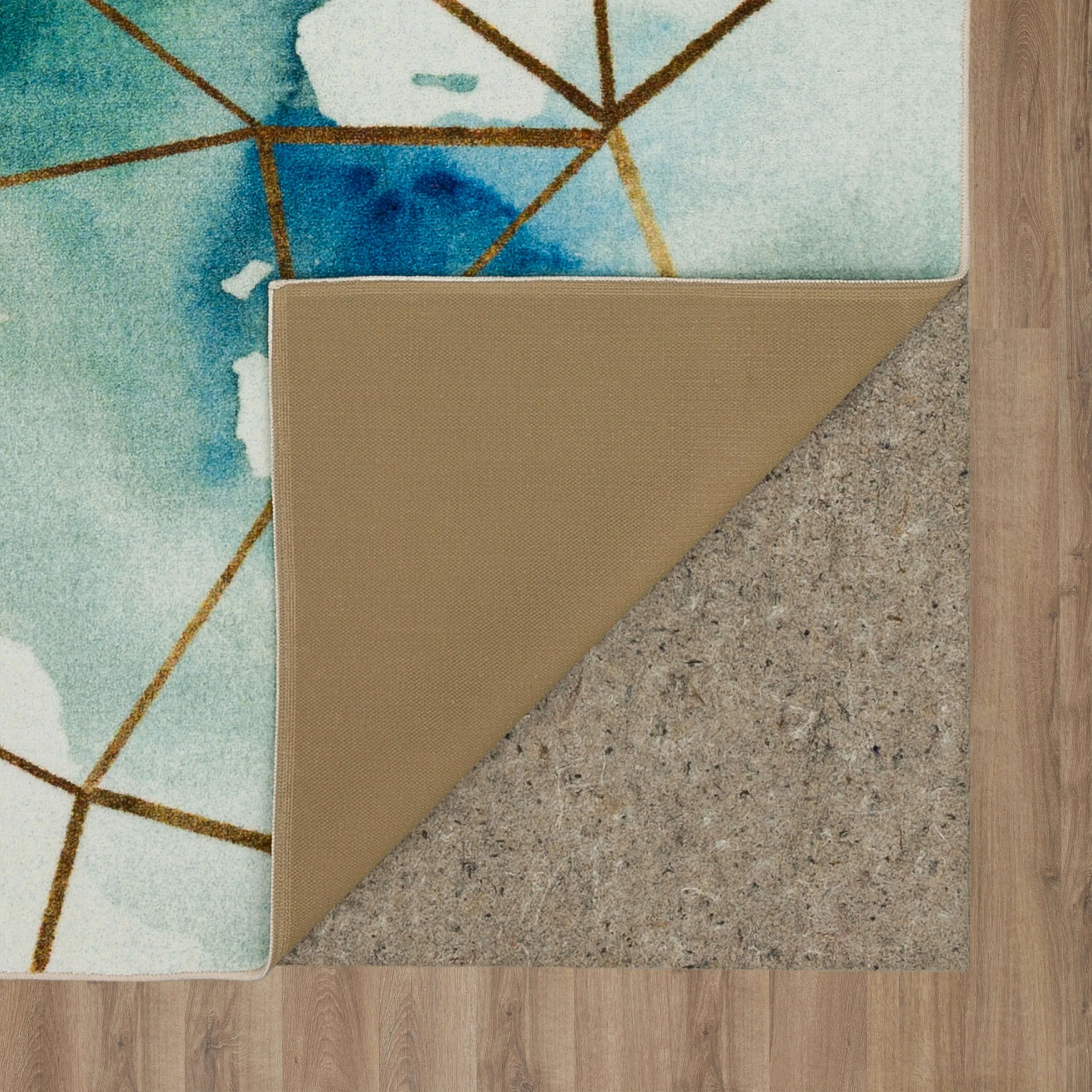 Mohawk Home Cognition Watercolor Abstract Geometric Area Rug