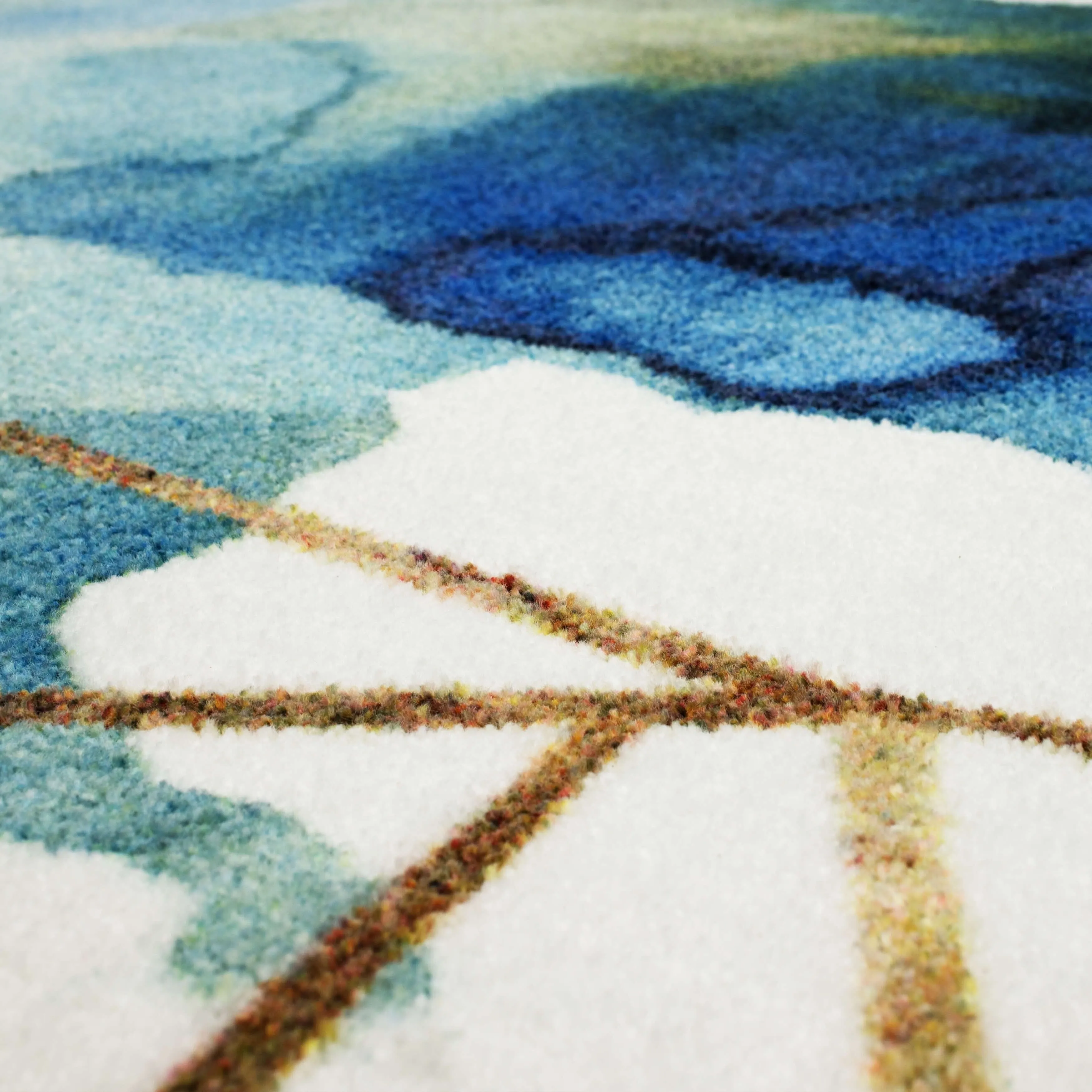 Mohawk Home Cognition Watercolor Abstract Geometric Area Rug