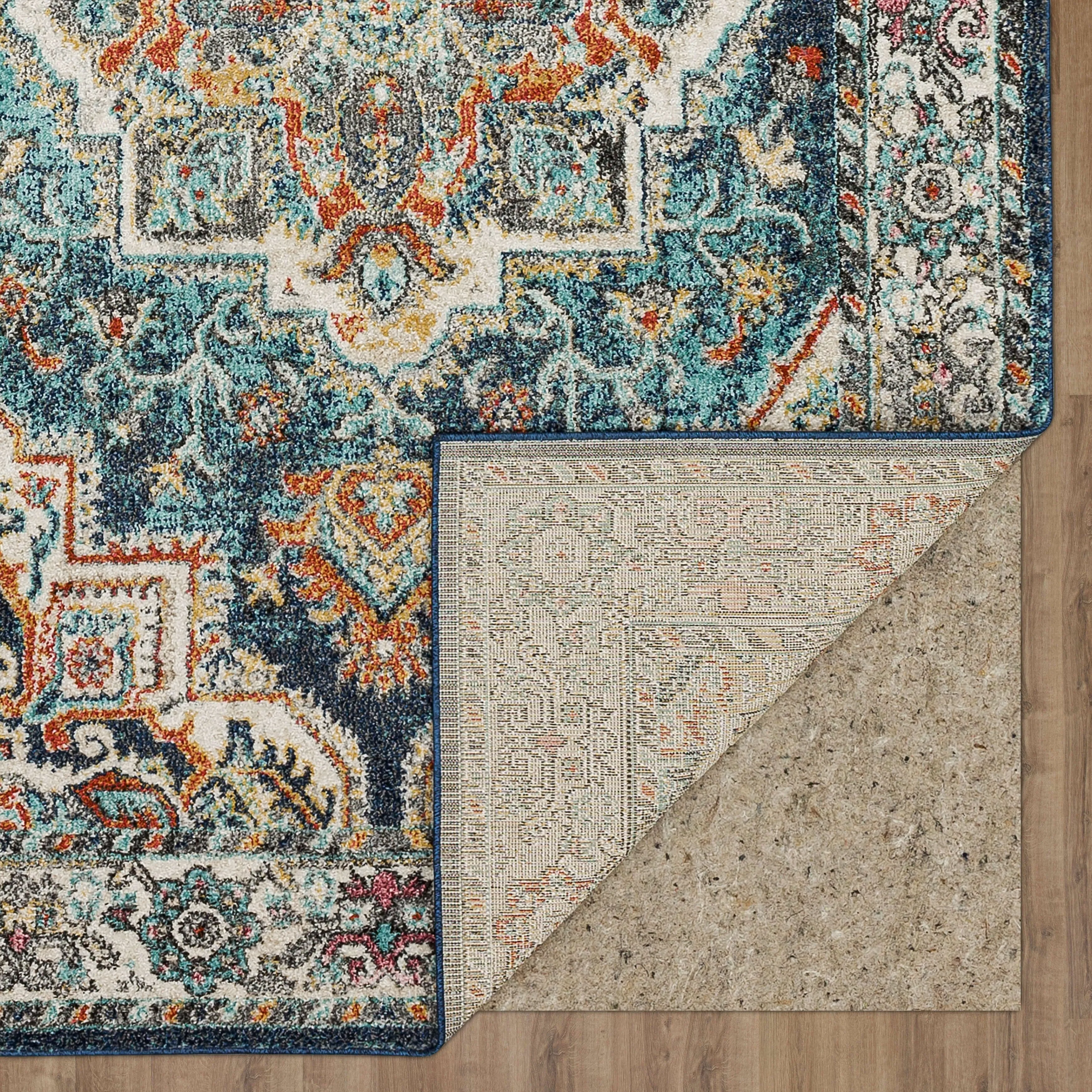Mohawk Home Dellen Traditional Medallion Area Rug