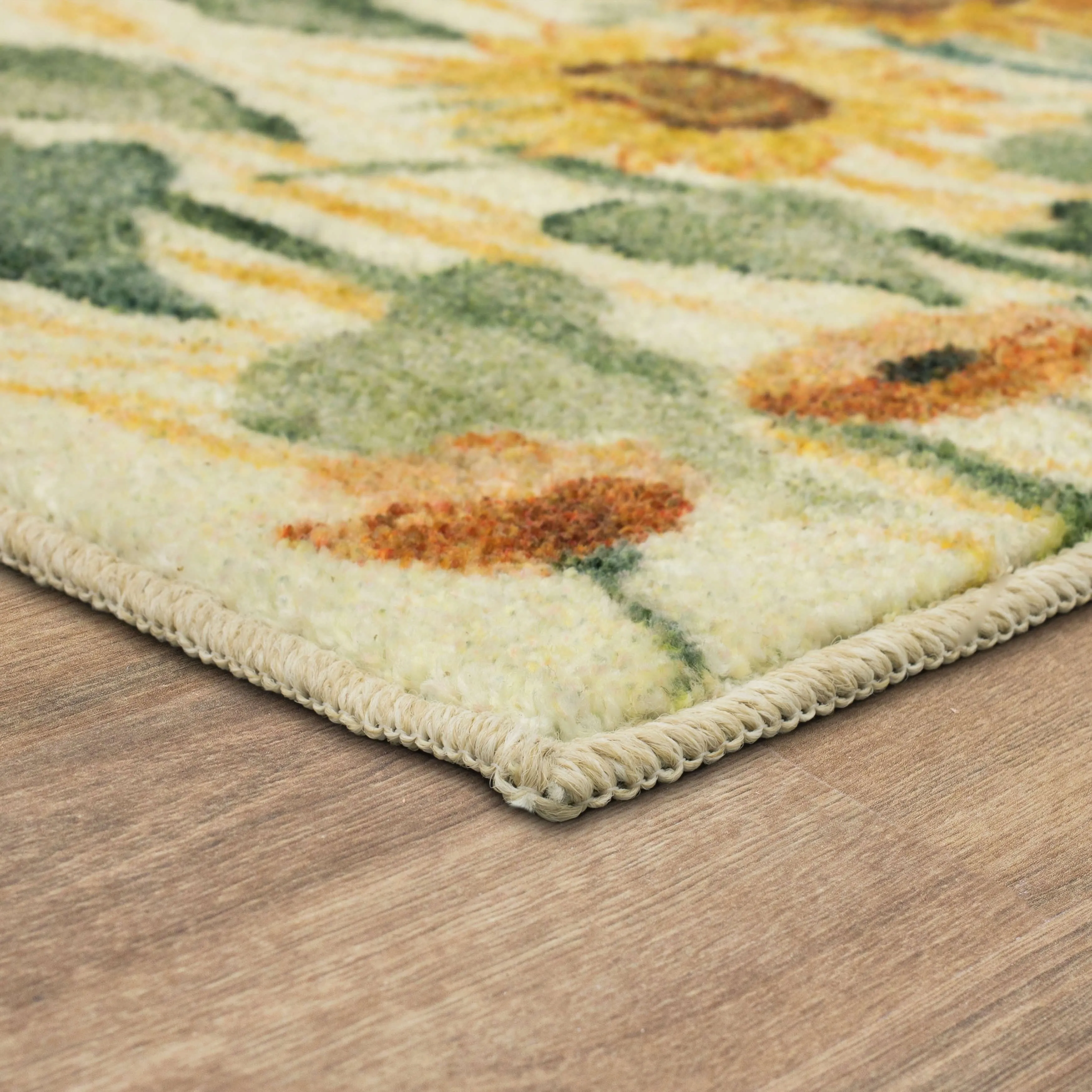 Mohawk Home Fall Sunflowers Kitchen Mat