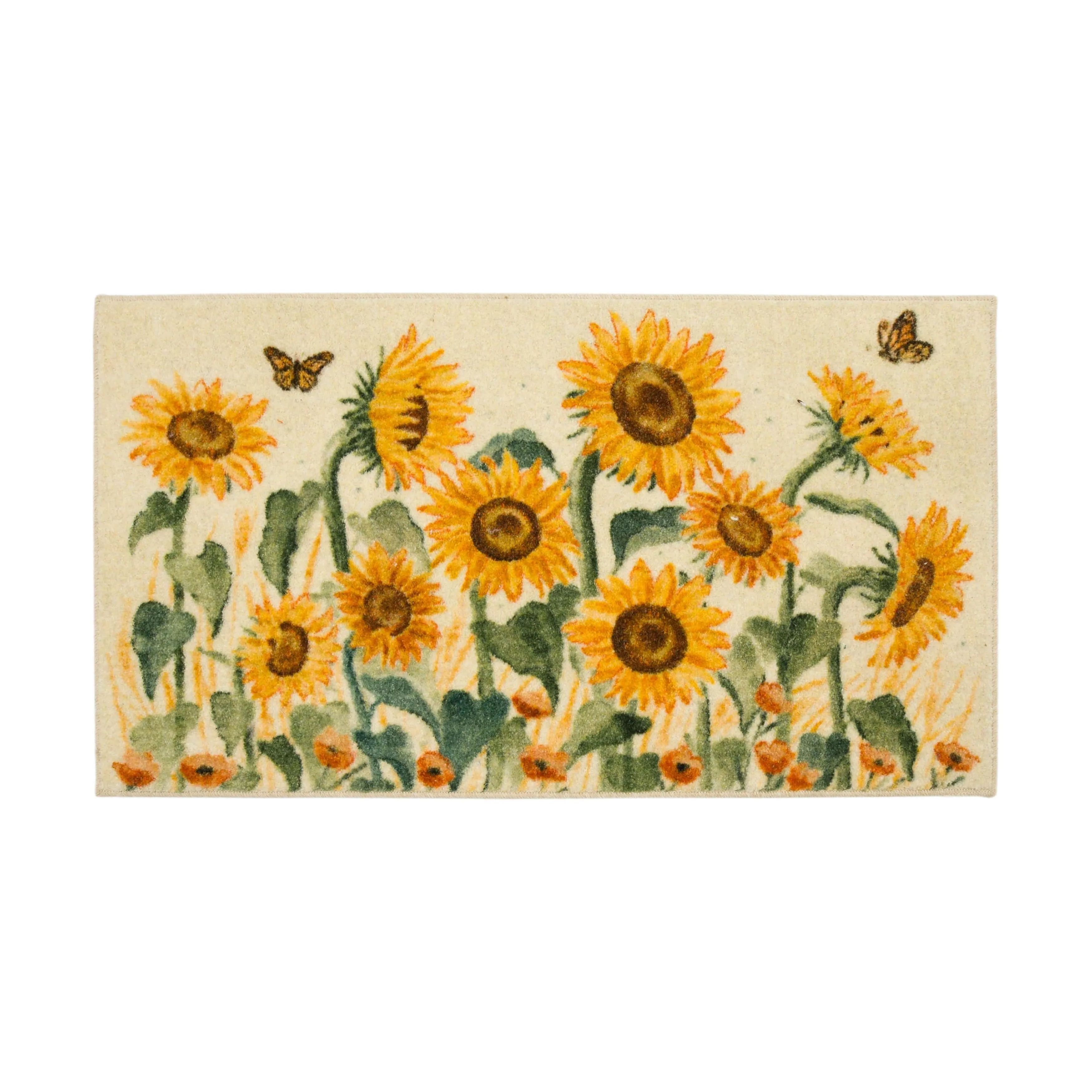 Mohawk Home Fall Sunflowers Kitchen Mat
