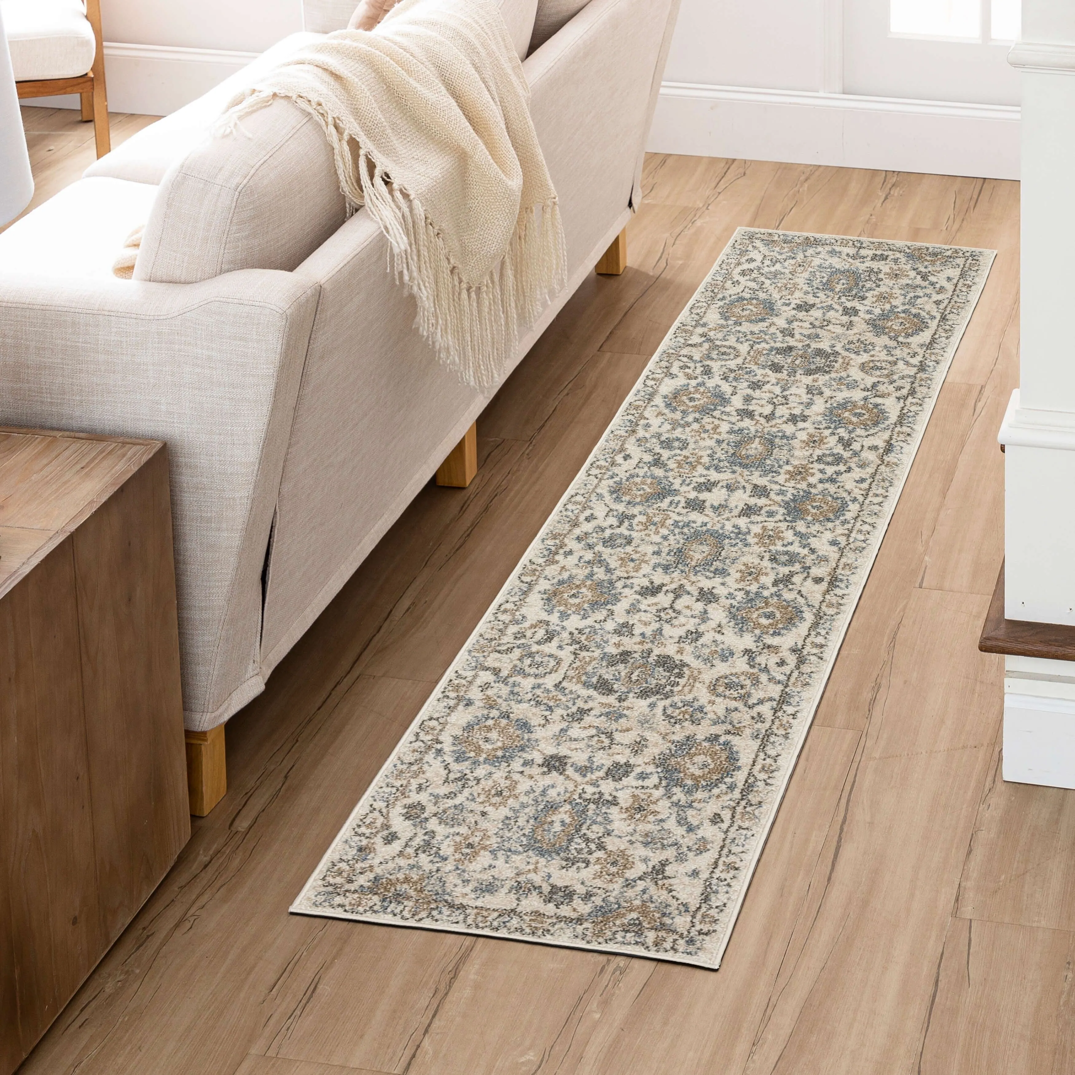Mohawk Home Grove Elms Floral Ornamental Area Rug