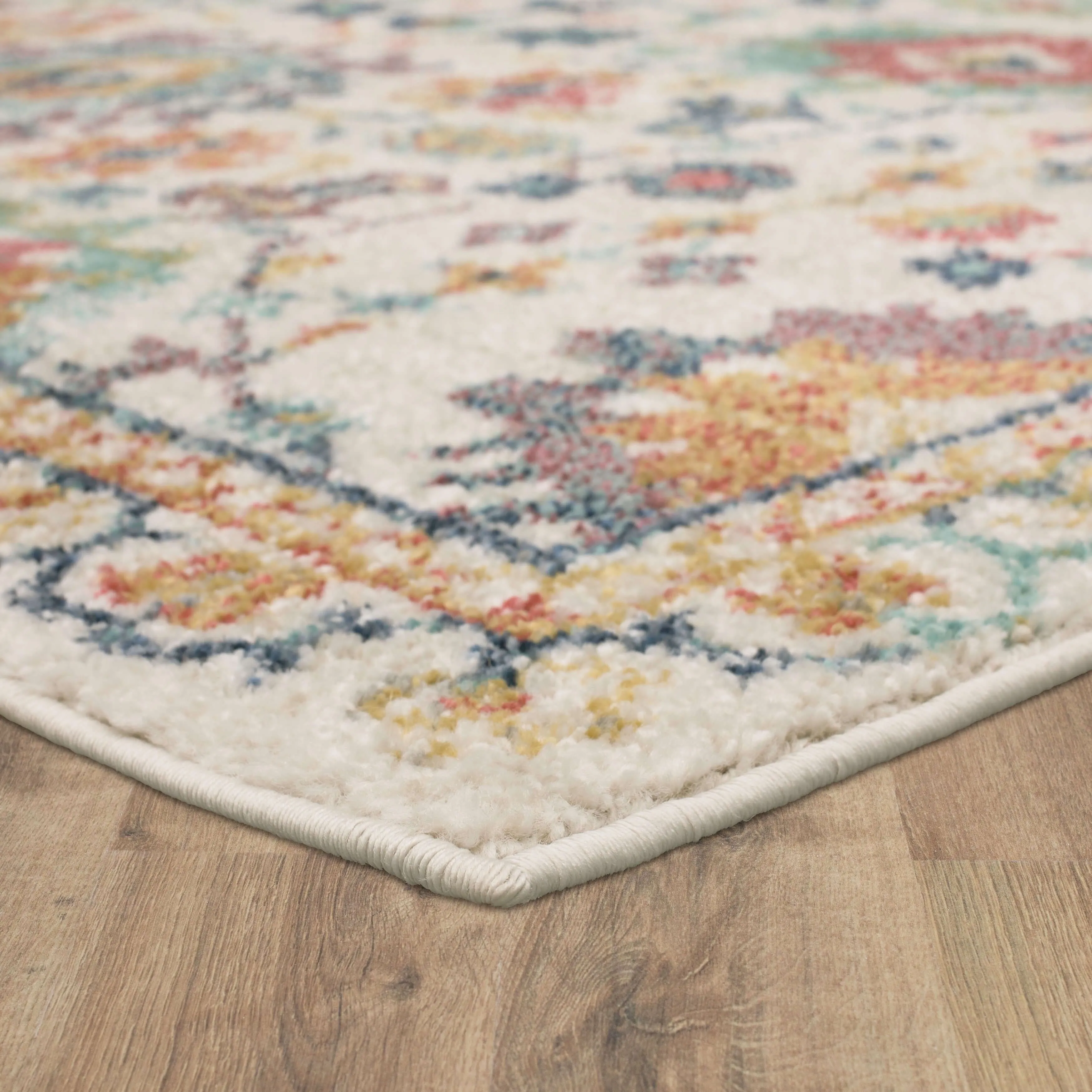 Mohawk Home Grove Elms Floral Ornamental Area Rug