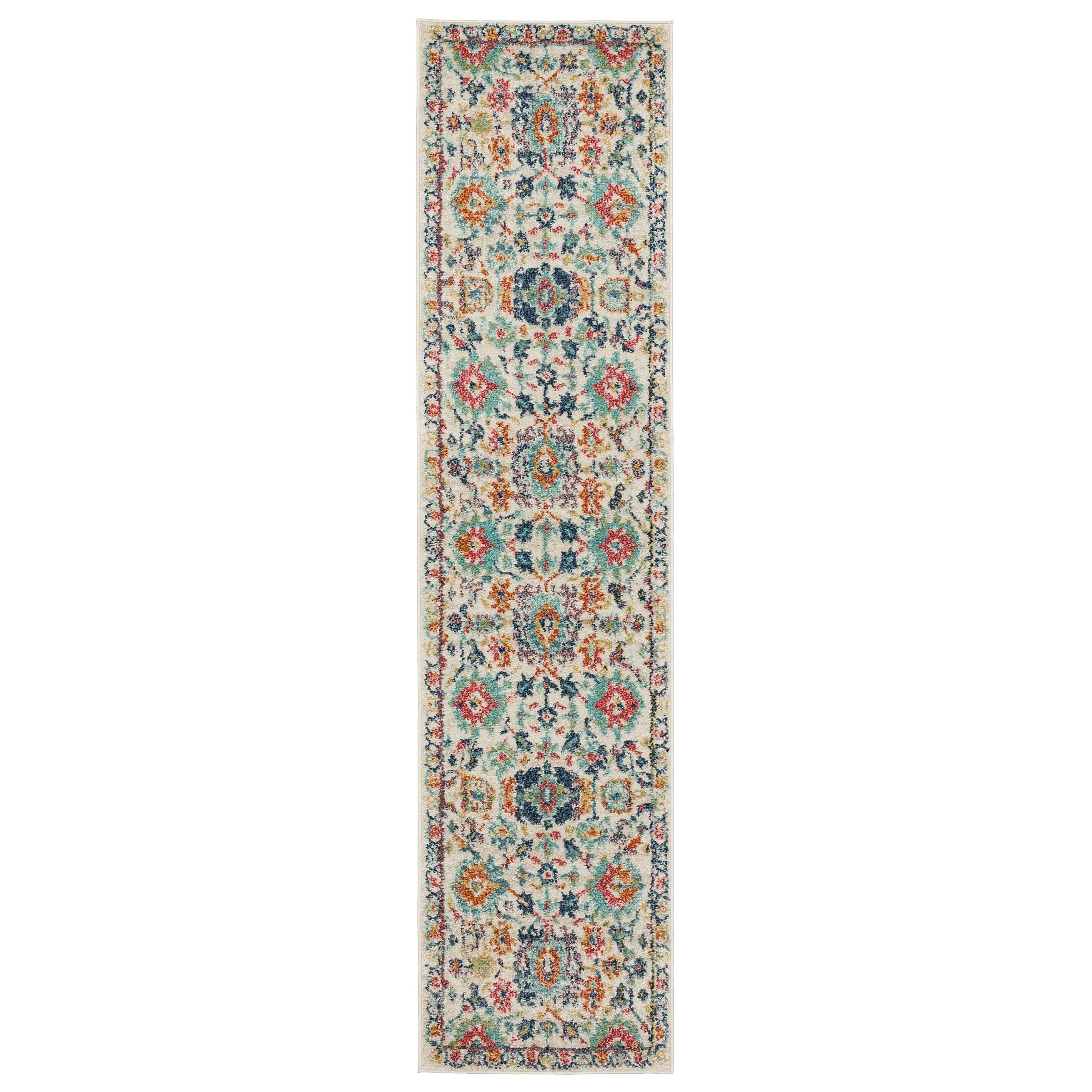 Mohawk Home Grove Elms Floral Ornamental Area Rug
