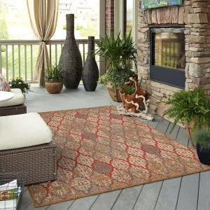 Mohawk Home Indoor/Outdoor Geneva iKat Patio Area Rug