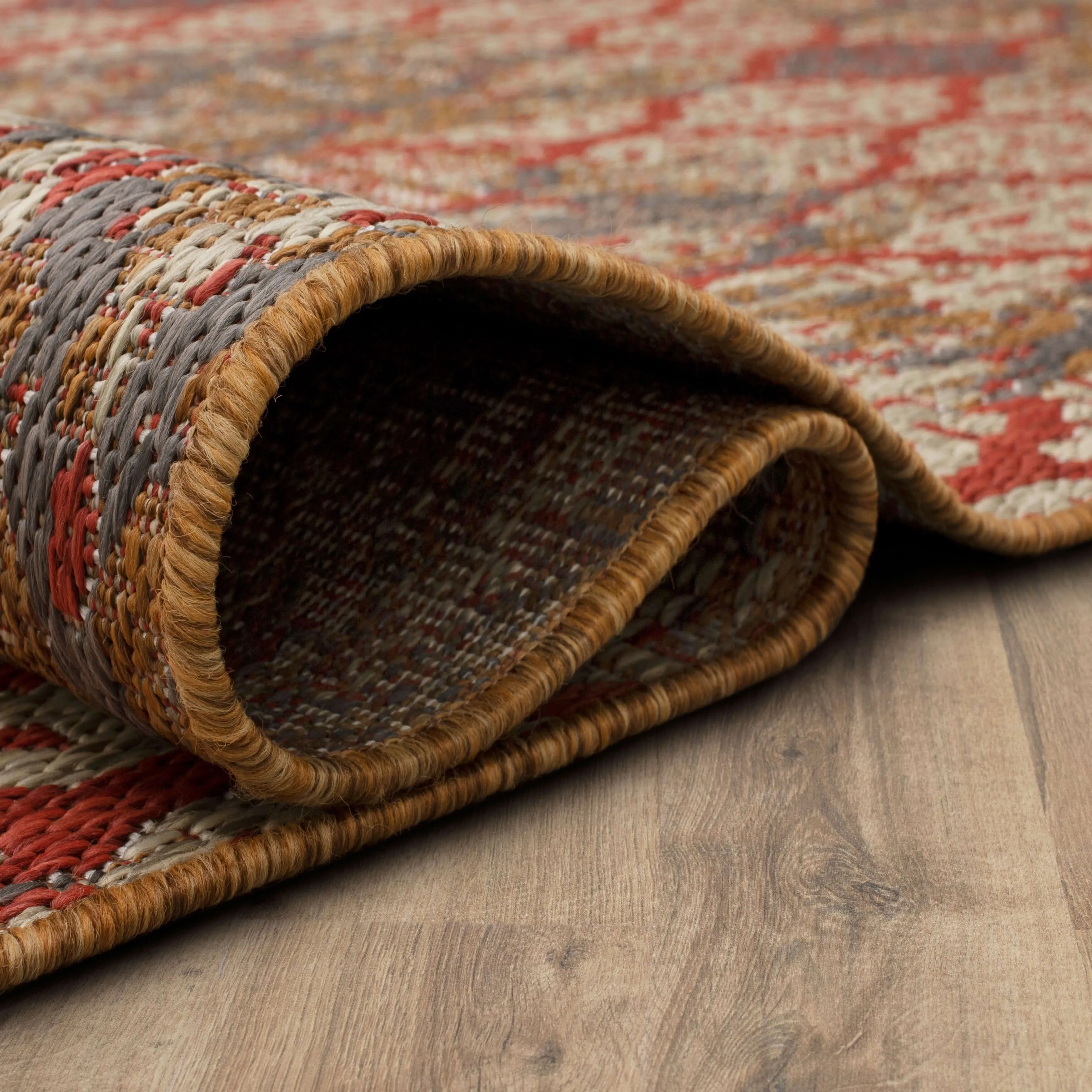Mohawk Home Indoor/Outdoor Geneva iKat Patio Area Rug