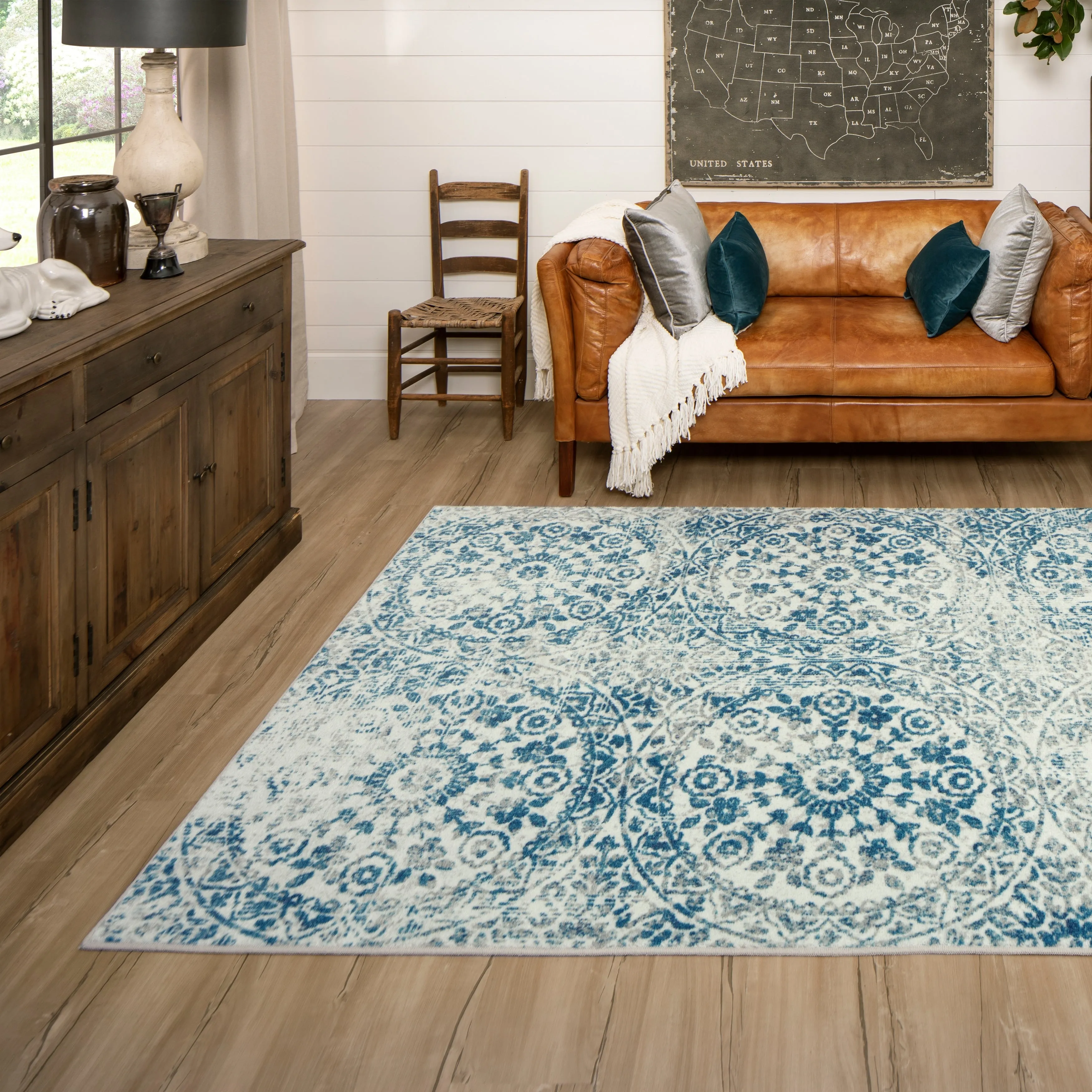 Mohawk Home Juniper Boho Medallion Area Rug