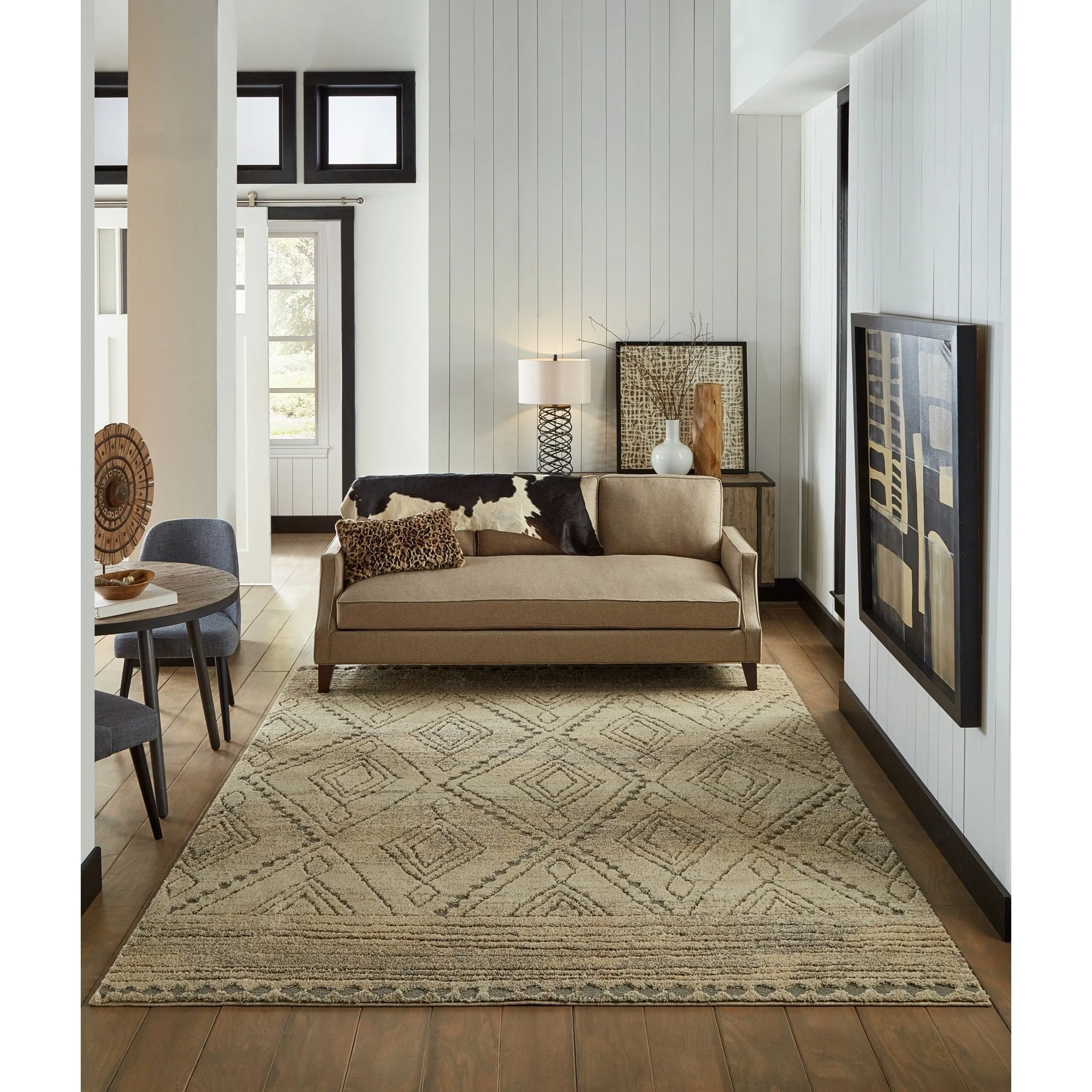 Mohawk Home Nomad Vado High/ Low Geometric Area Rug